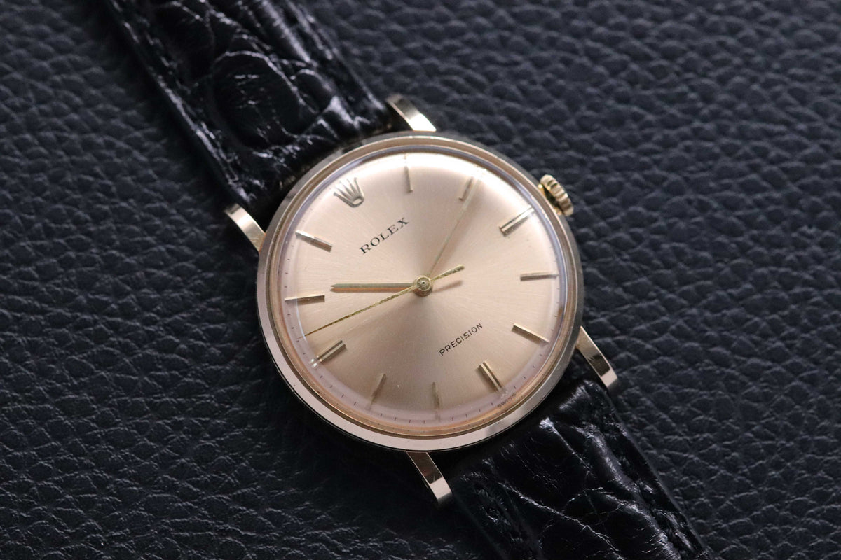 Rolex Precision 9659 Champagne Dial 1964