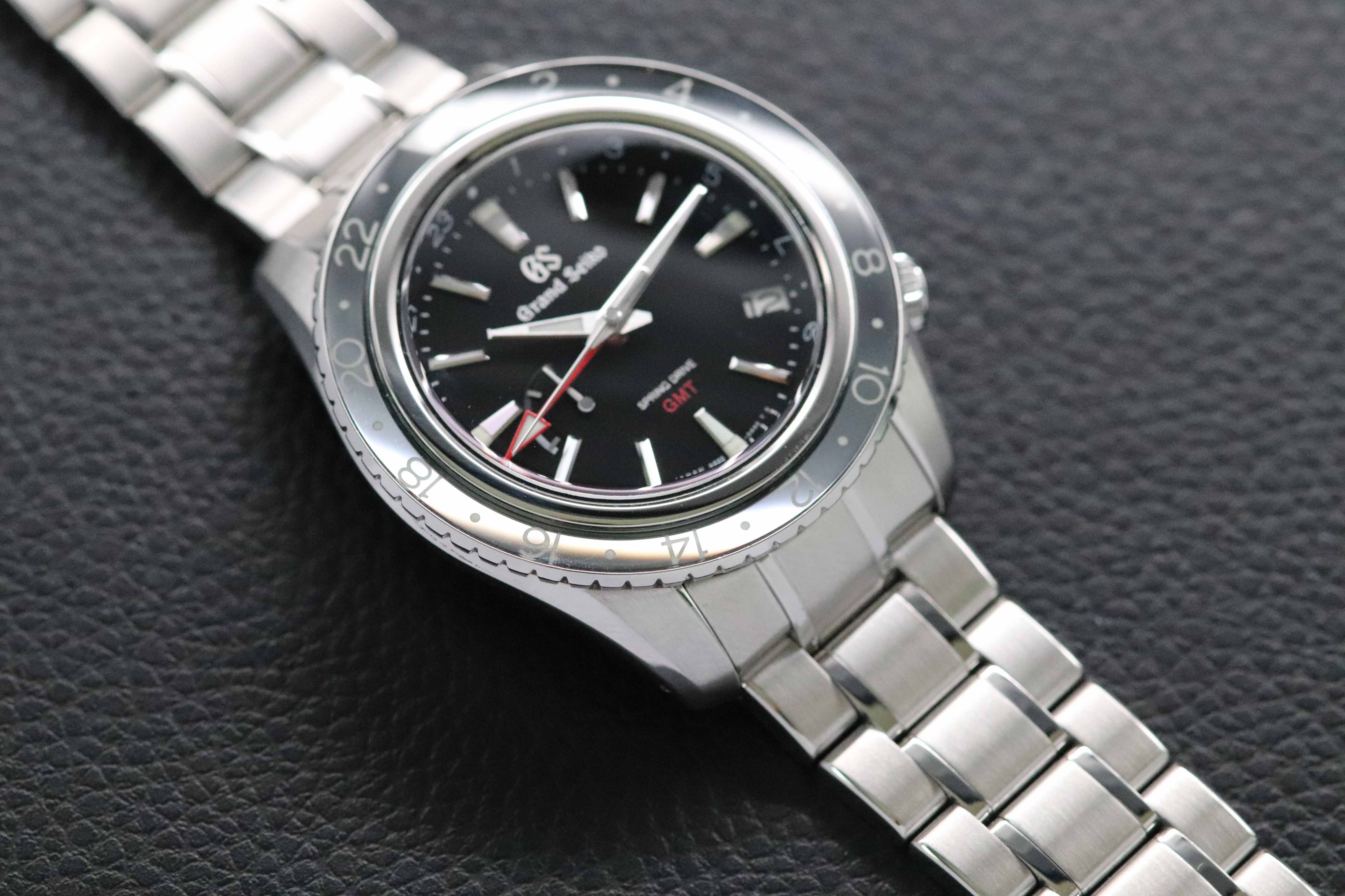 Grand Seiko Spring Drive GMT SBGE201/9R66-0AA0, juego completo de 2018, caja y documentación