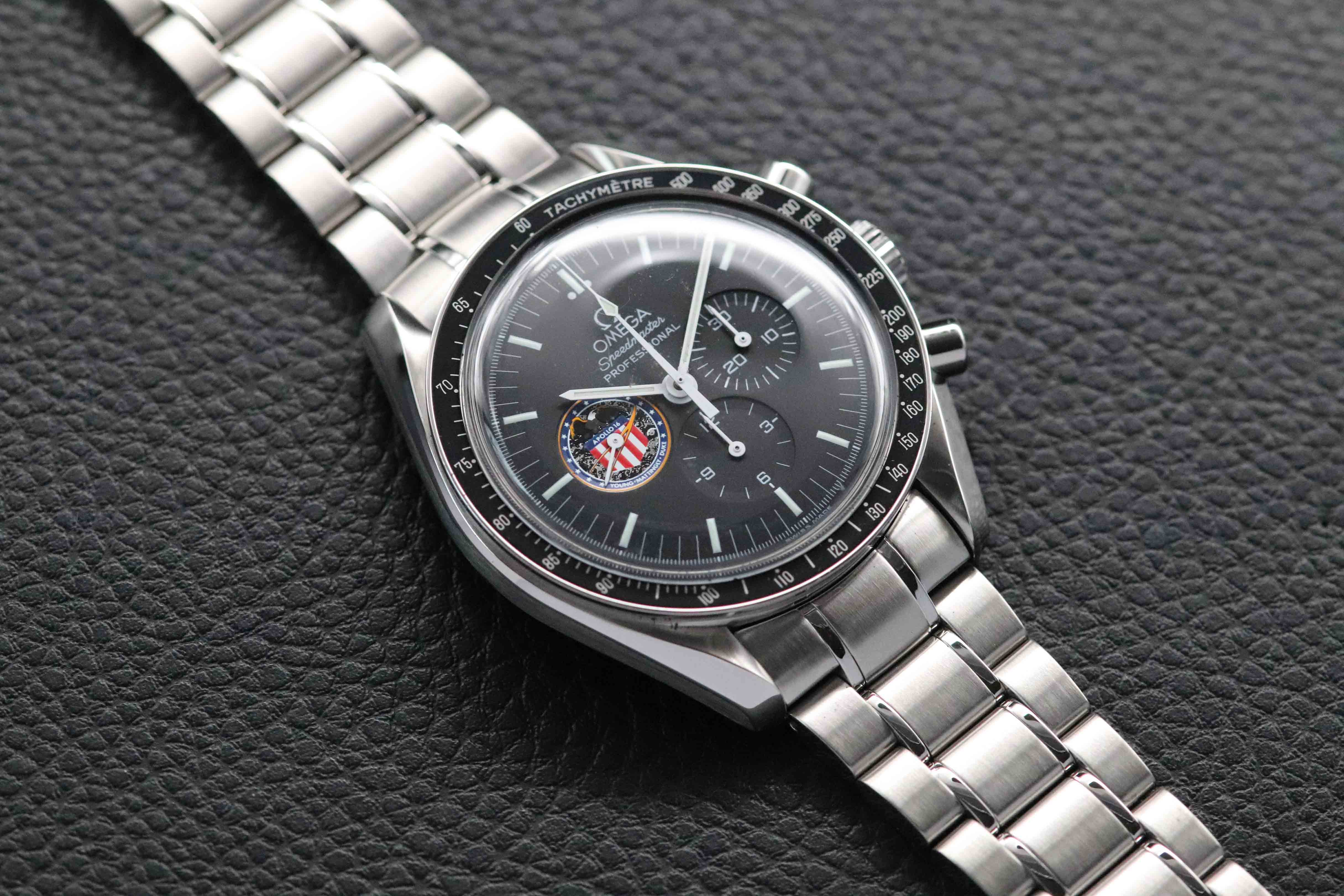 Omega Speedmaster Professionnal 3597.19 Mission Apollo 16 Fullset 1998 Box+Papers