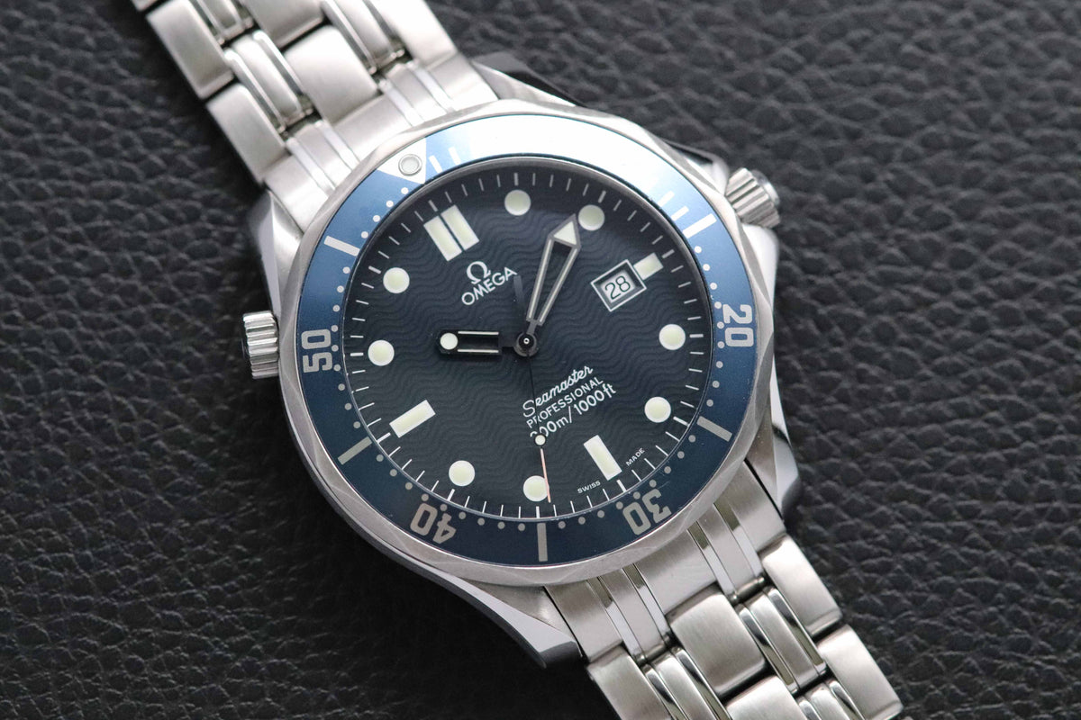 Omega Seamaster Diver 300 2541.80 Blue Dial 1998