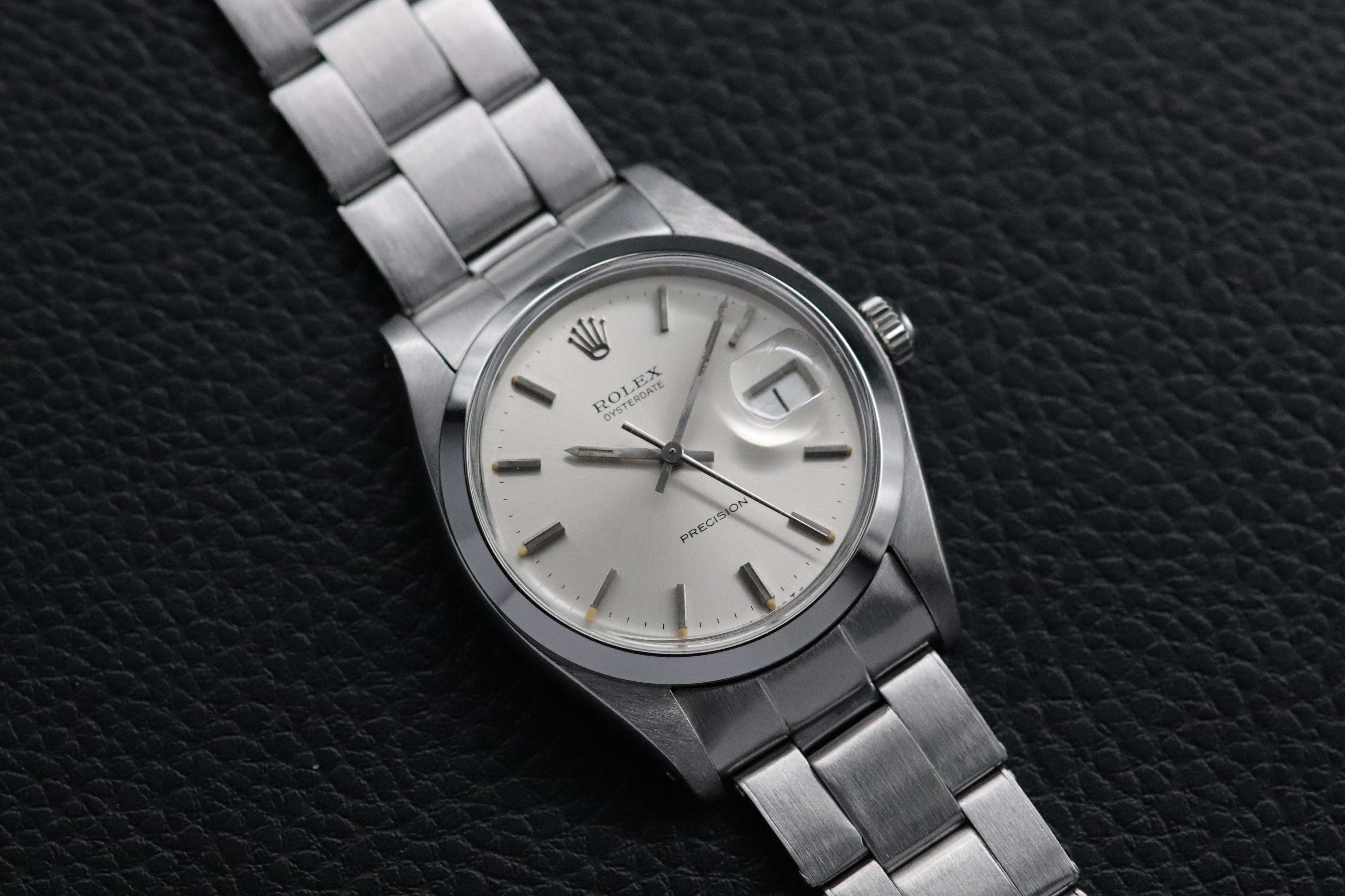 Rolex Oysterdate 6694 Silver Dial 1977