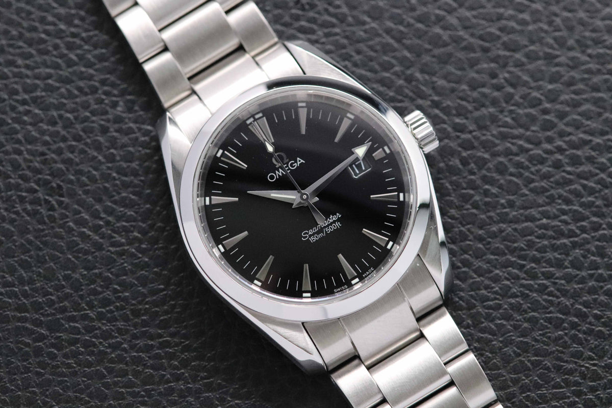 Omega Seamaster Aqua Terra 2518.50 Black Dial 1998