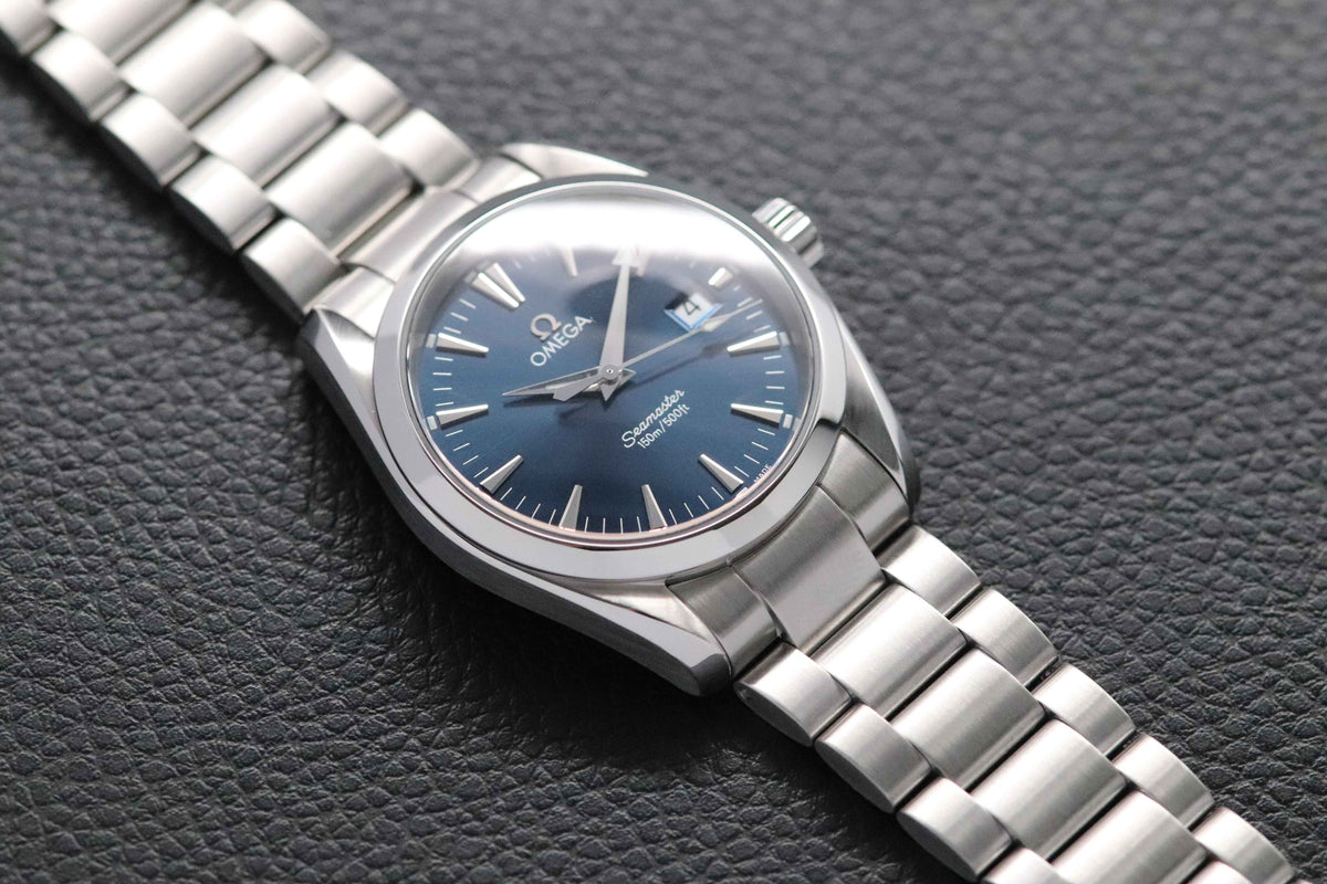 Omega Seamaster Aqua Terra 2518.80 Fullset 2006 Box+Papers