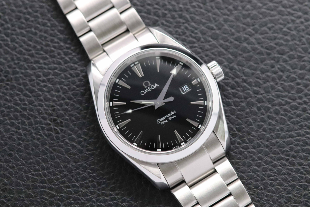 Omega Seamaster Aqua Terra 2518.50 Black Dial 1998