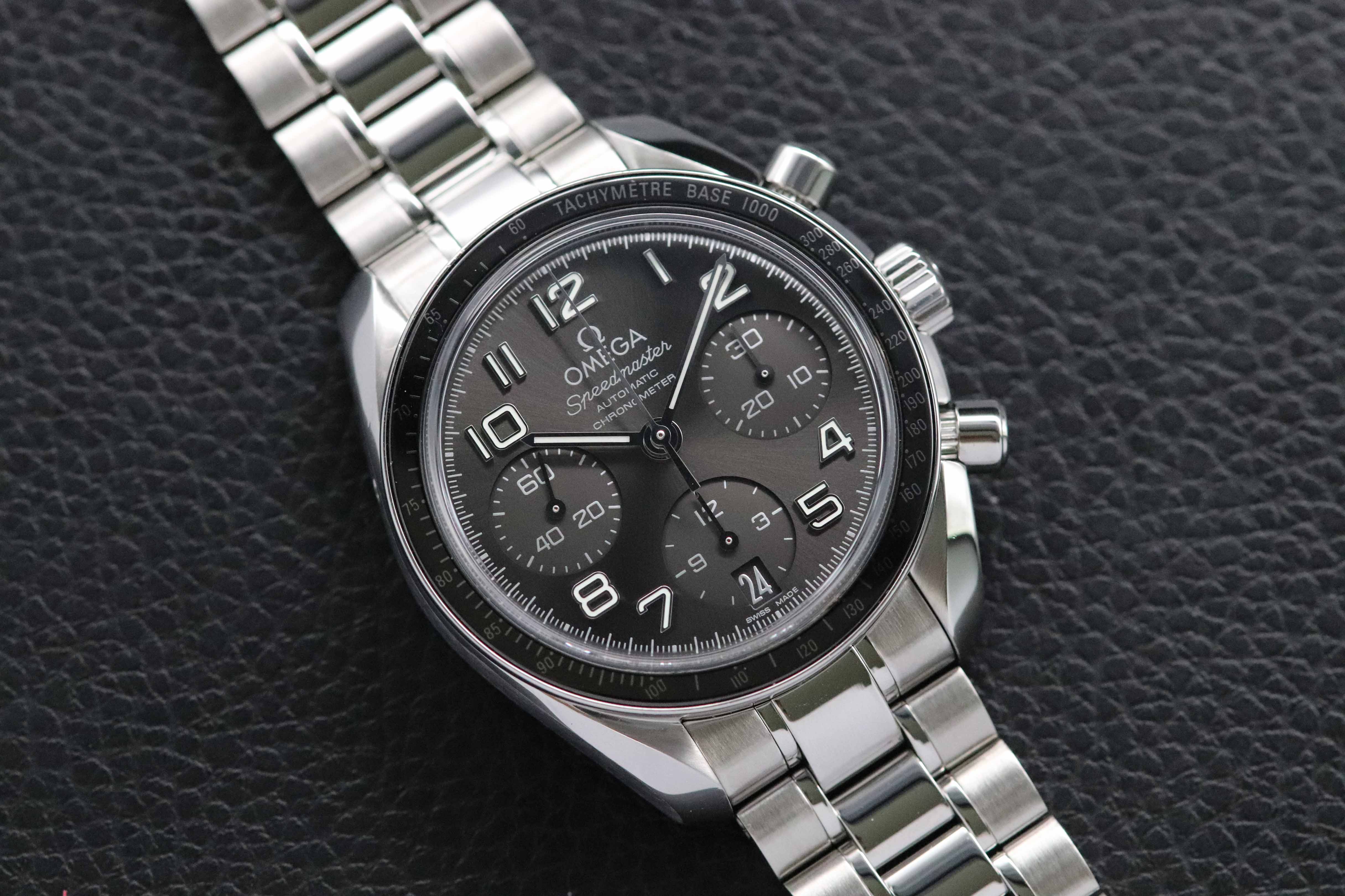 Omega Speedmaster 38 324.30.38.40.06.001 Gray Dial 2012