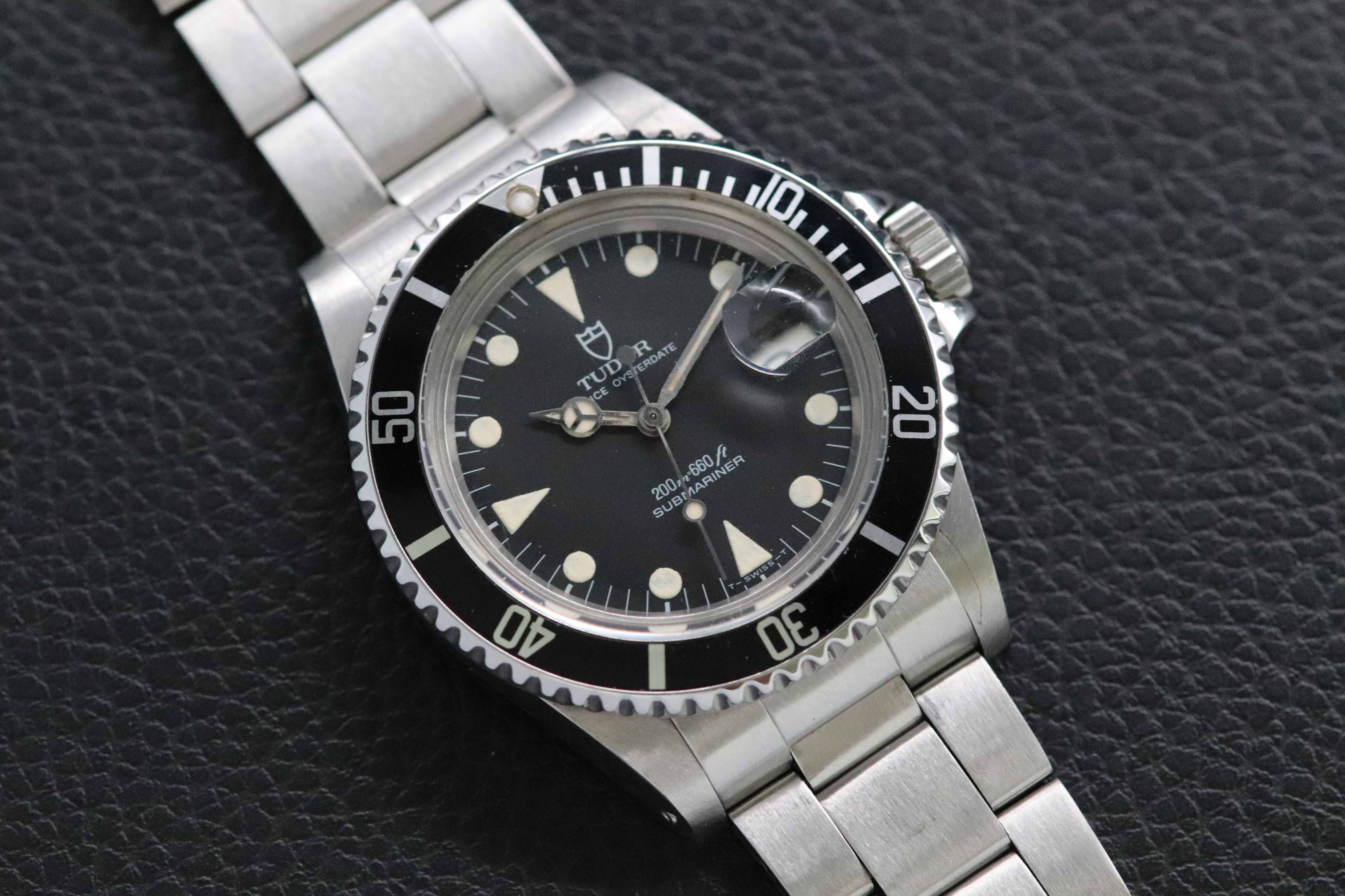 Tudor Submariner 79090 Black Dial 1989