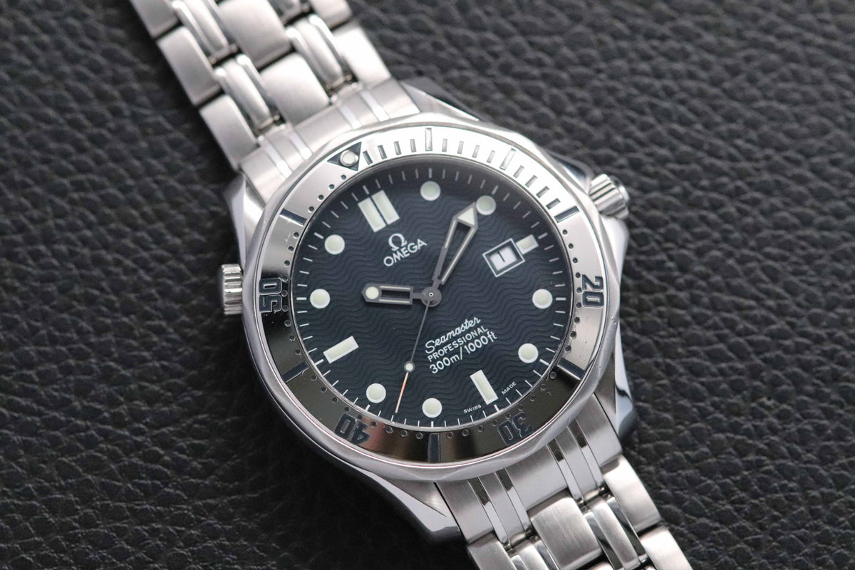 Omega Seamaster 300 2542.80 Blue Dial 1998