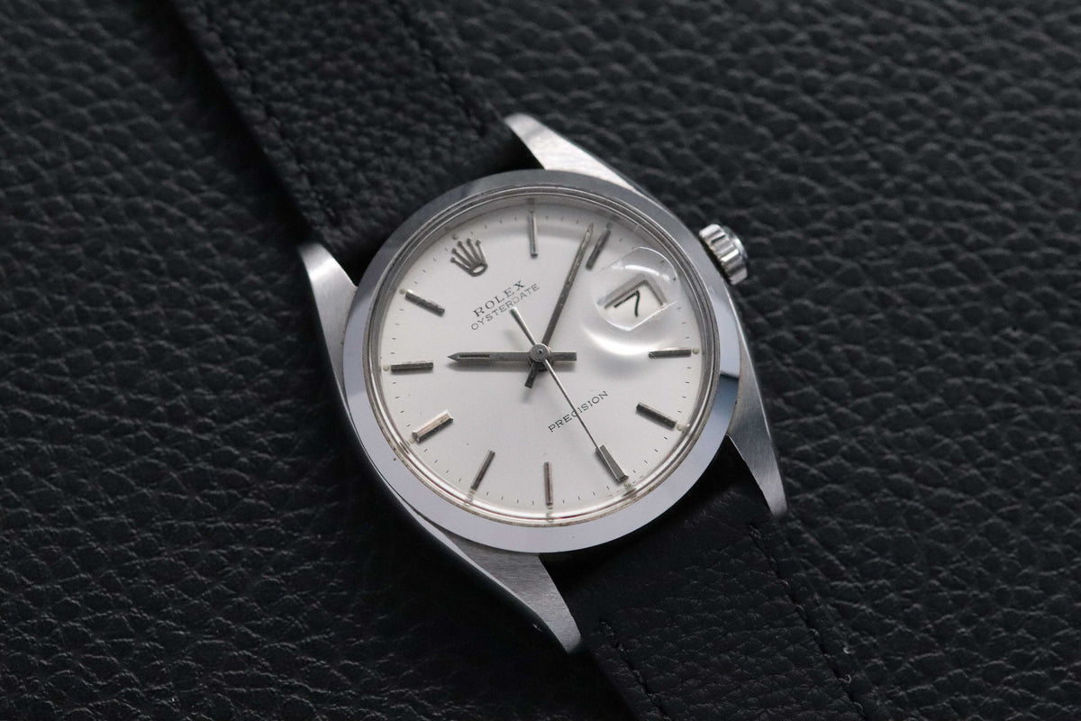 Rolex Oysterdate 6694 Silver Dial 1959