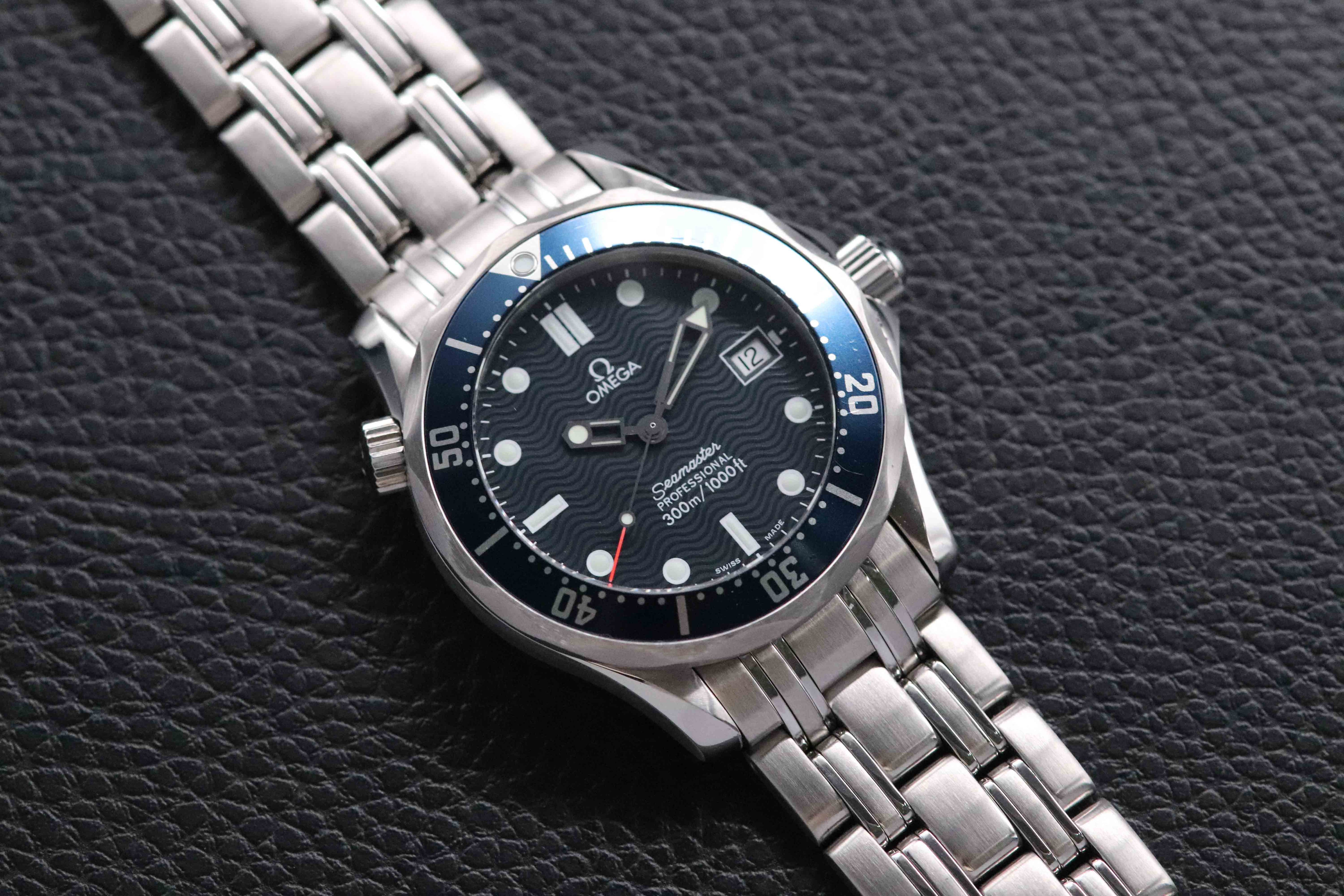 Omega Seamaster 300 2561.80 Blue Dial 1998