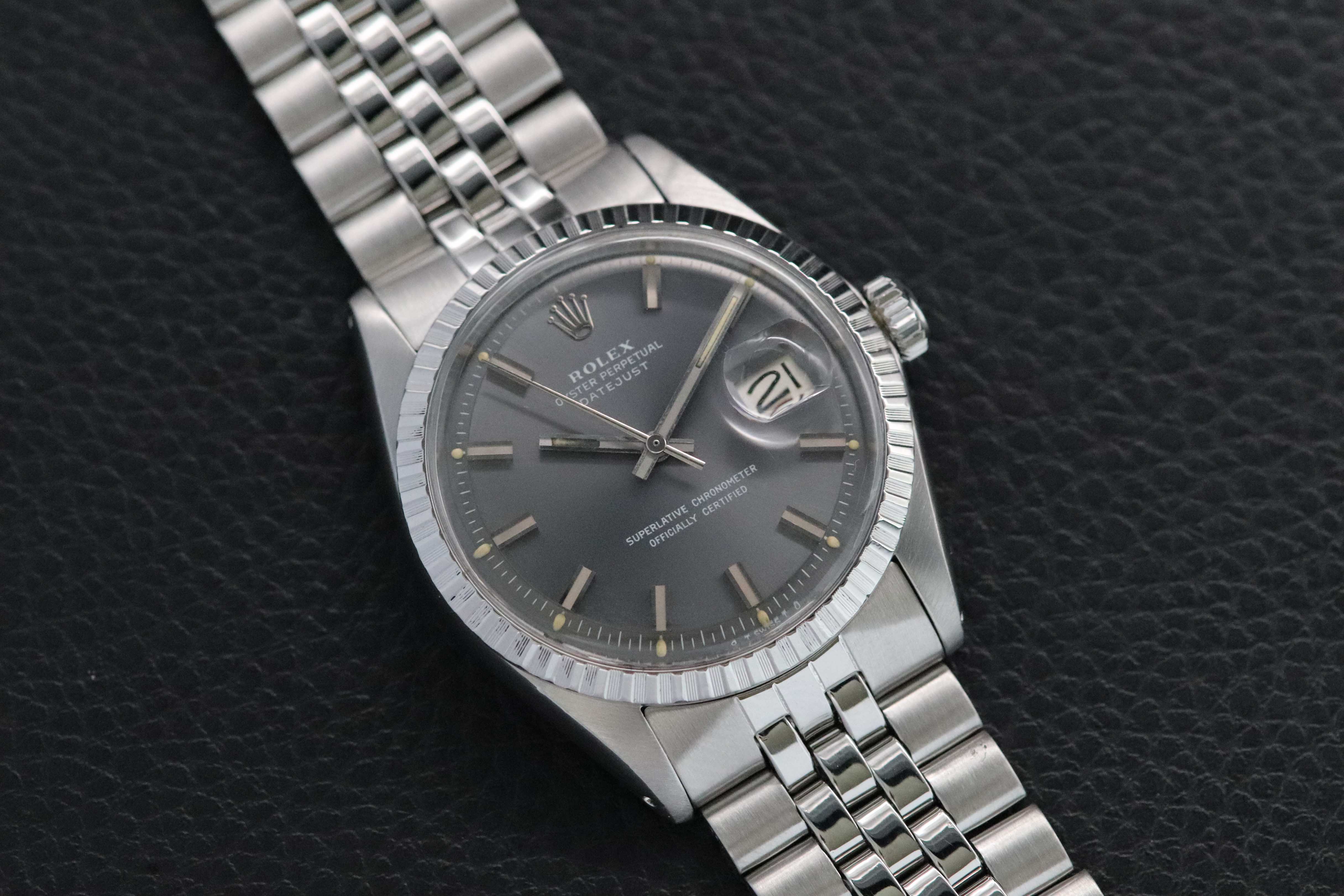 Rolex Datejust 1603 Black Dial 1975