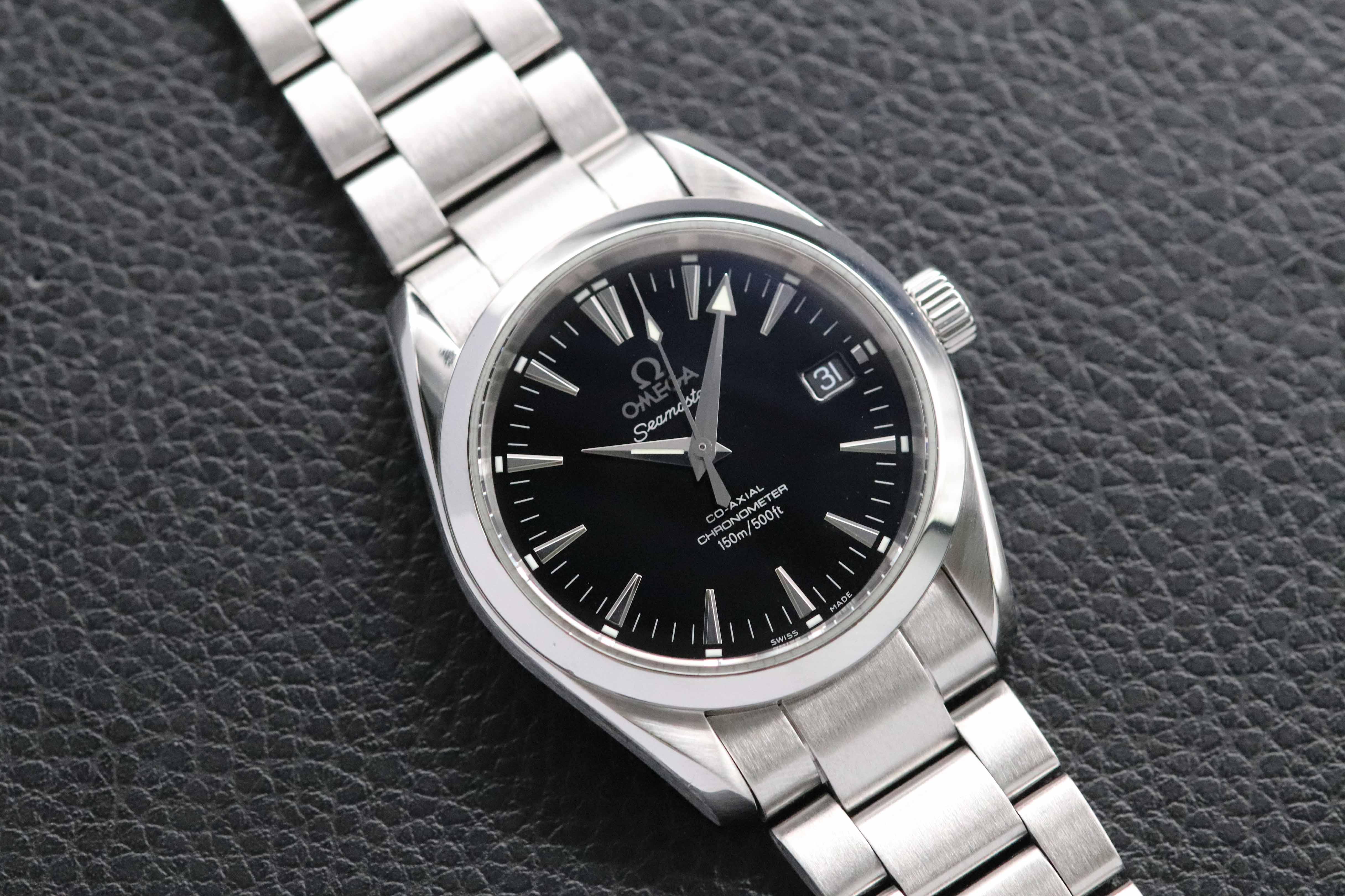 Omega Seamaster Aqua Terra 2504.50 Black Dial 2006