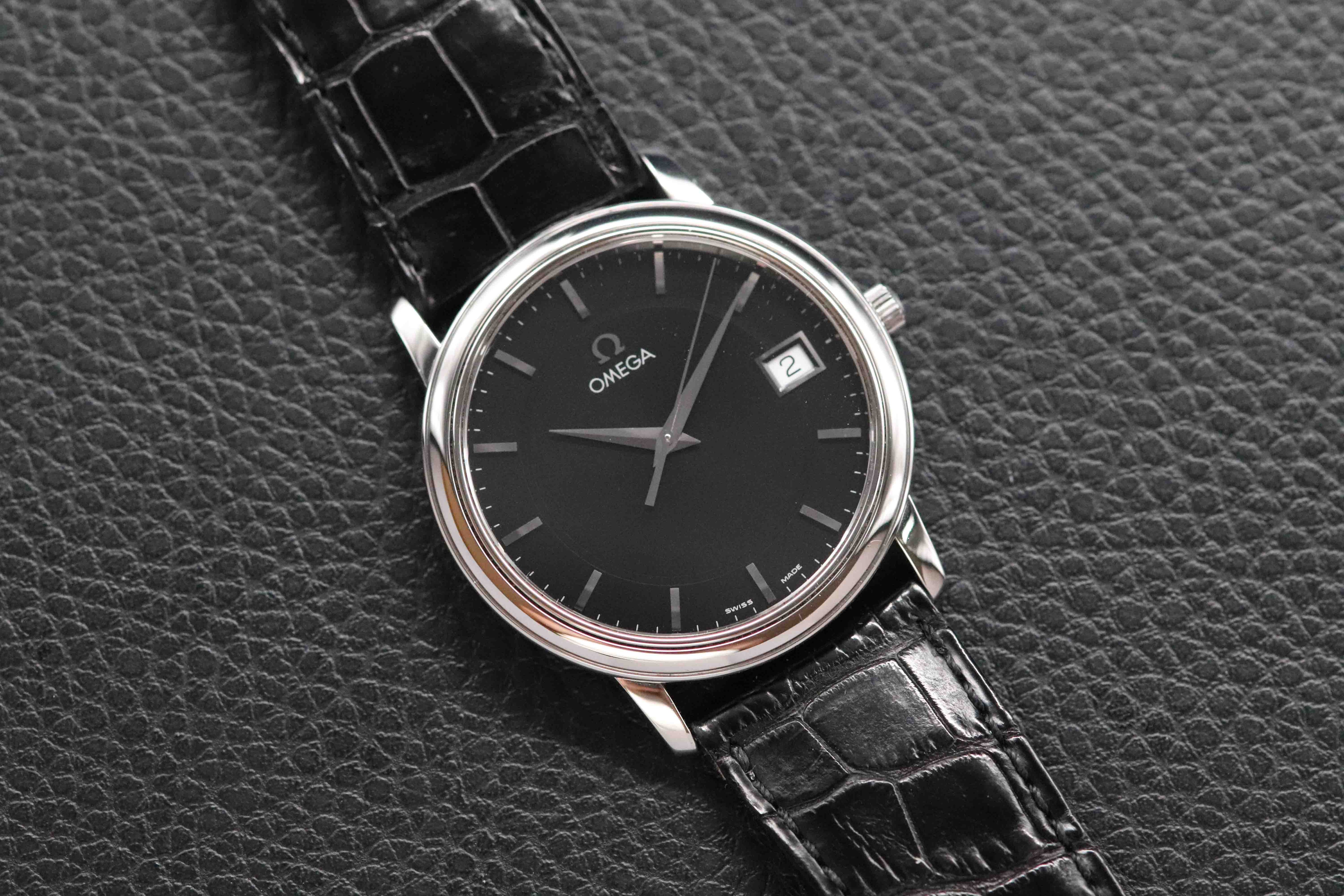 Omega De Ville 4580.51 Black Dial