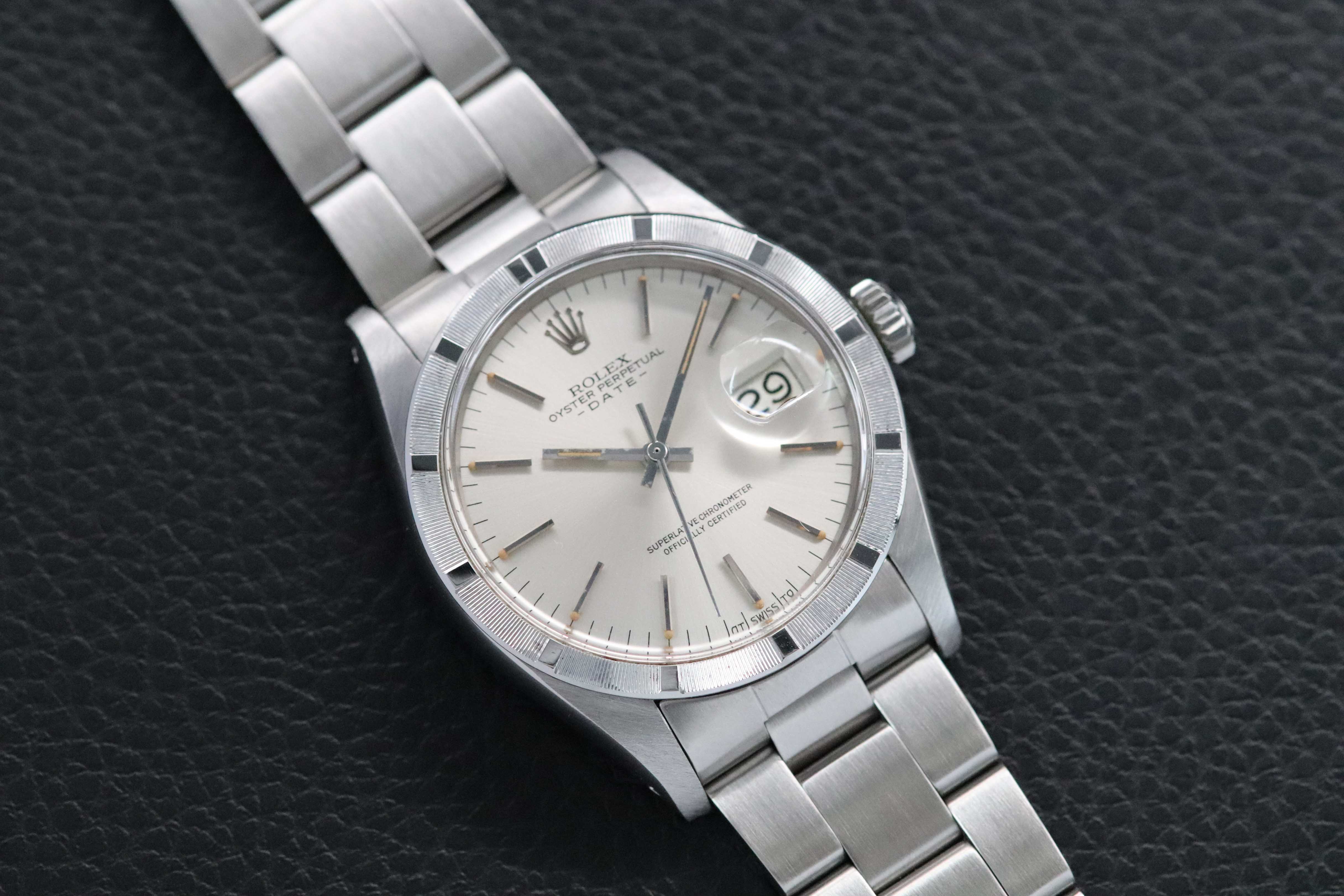 Rolex Date 1501 Silver Dial 1975