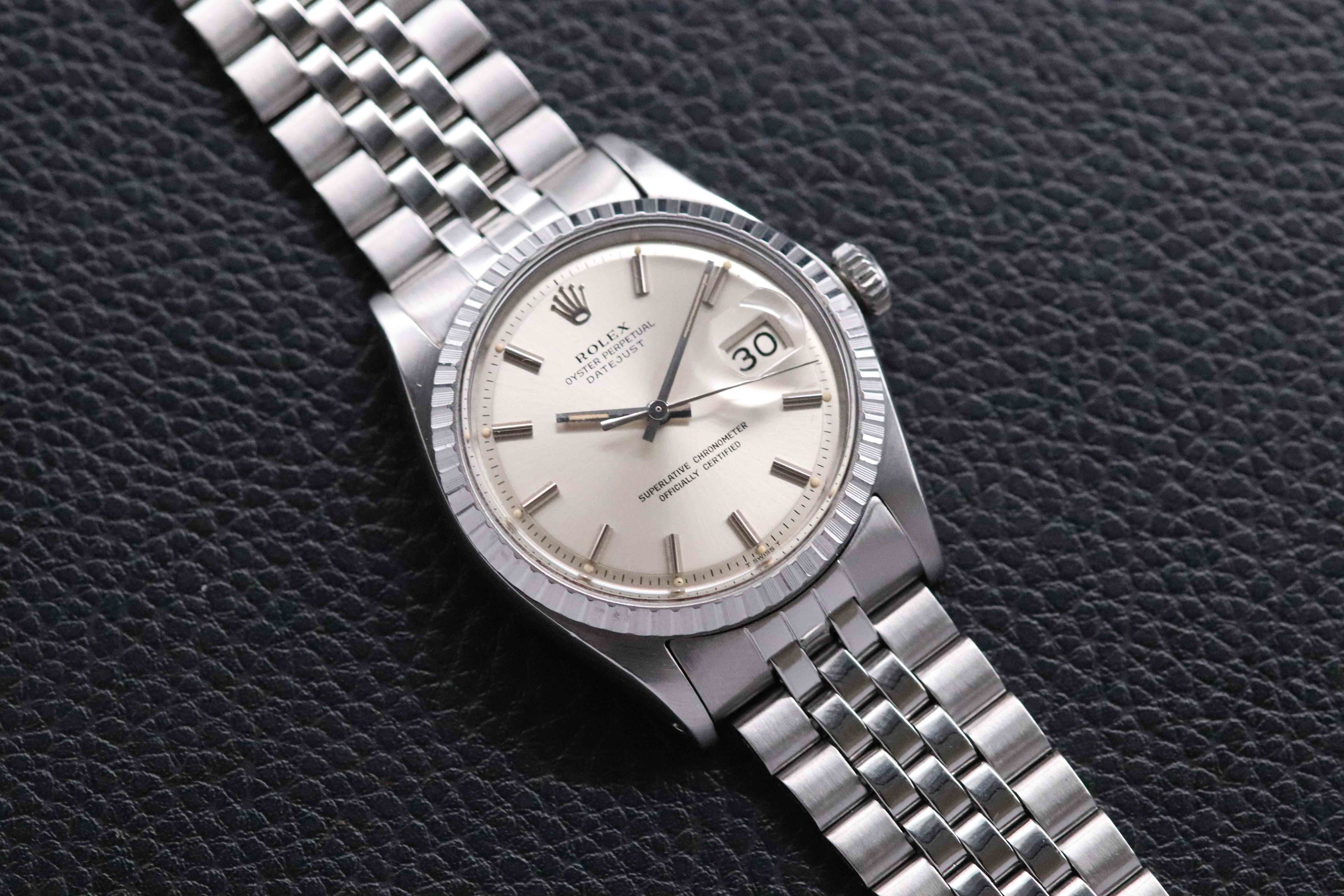 Rolex Datejust 1603 Silver Dial 1969