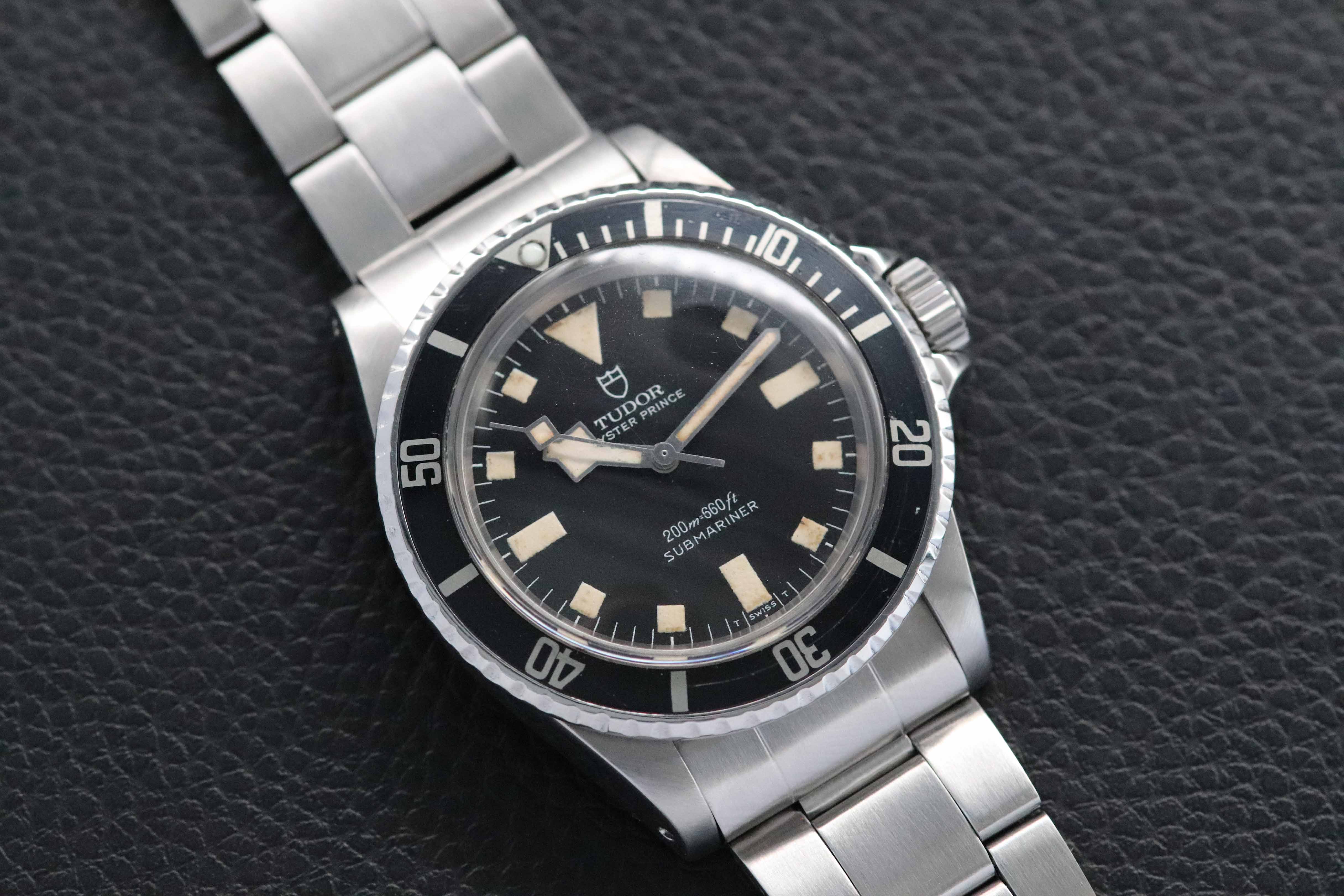 Tudor Submariner 7016 Black Dial 1974 Snowflake
