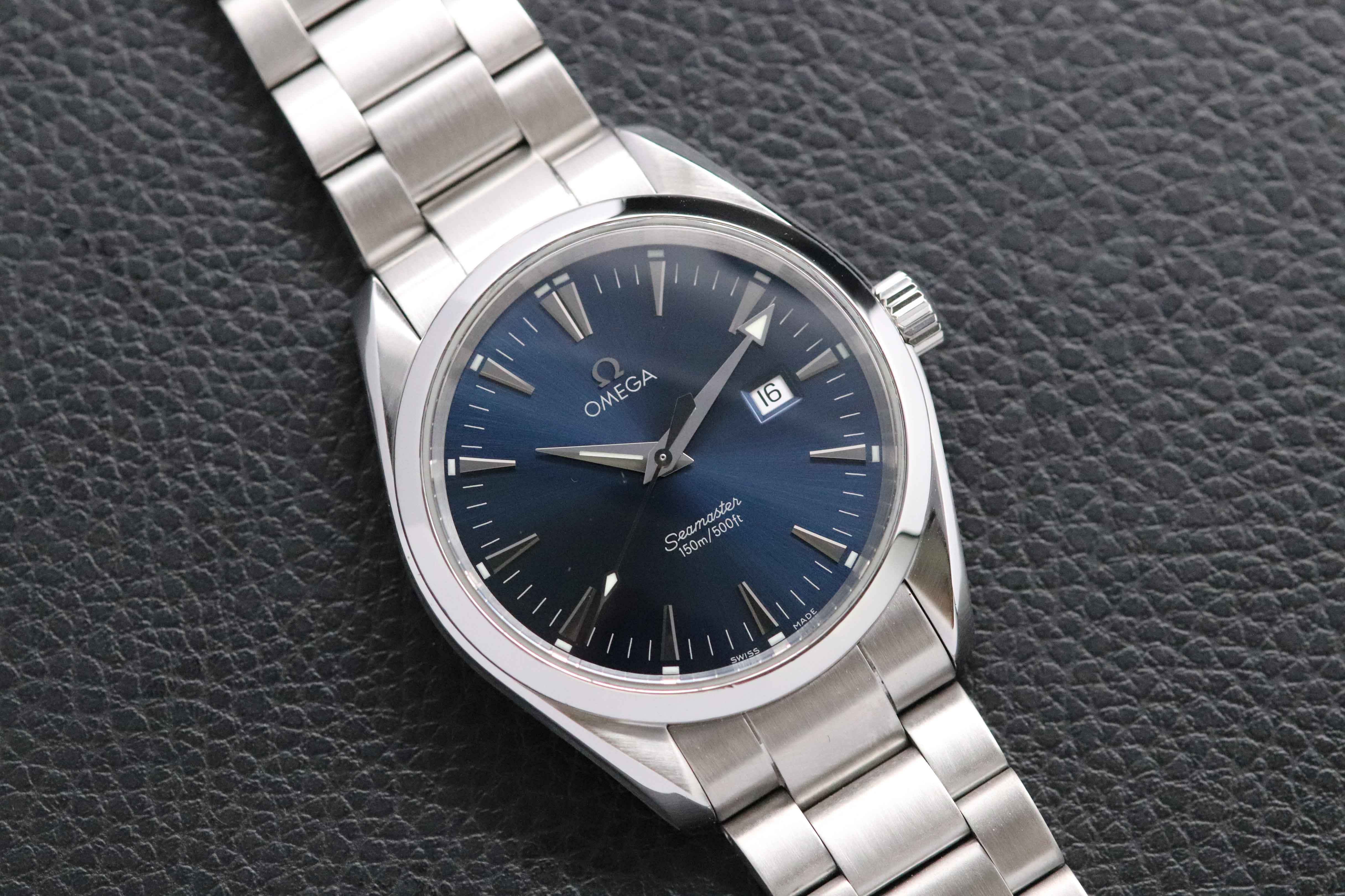Omega Seamaster Aqua Terra 2517.80 Blue Dial 1998