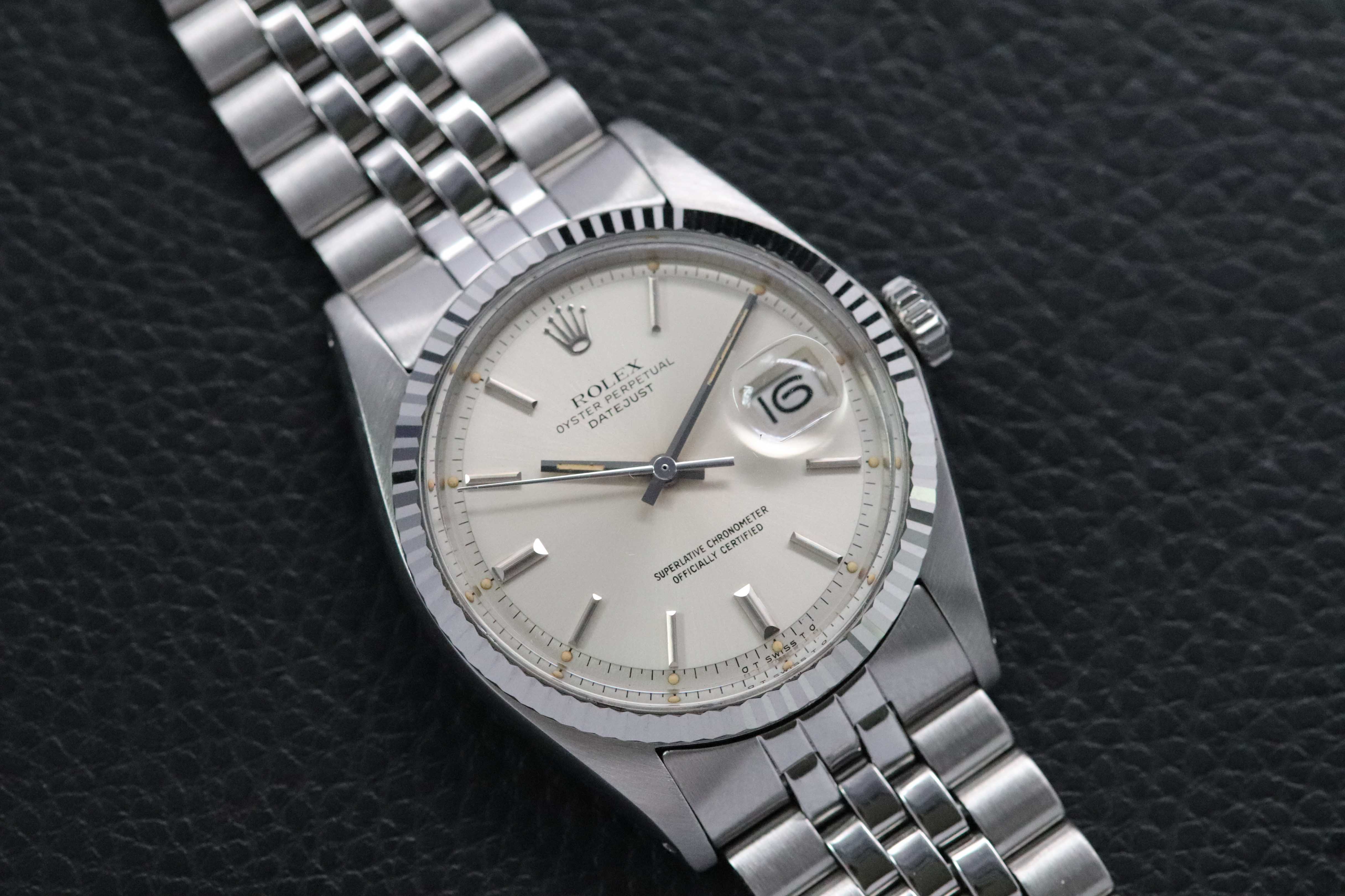 Rolex Datejust 36 1601 Silver Dial 1975