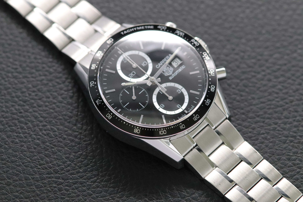 Tag Heuer Carrera Calibre 16 CV2010.BA0794 Fullset 2011 Box+Papers