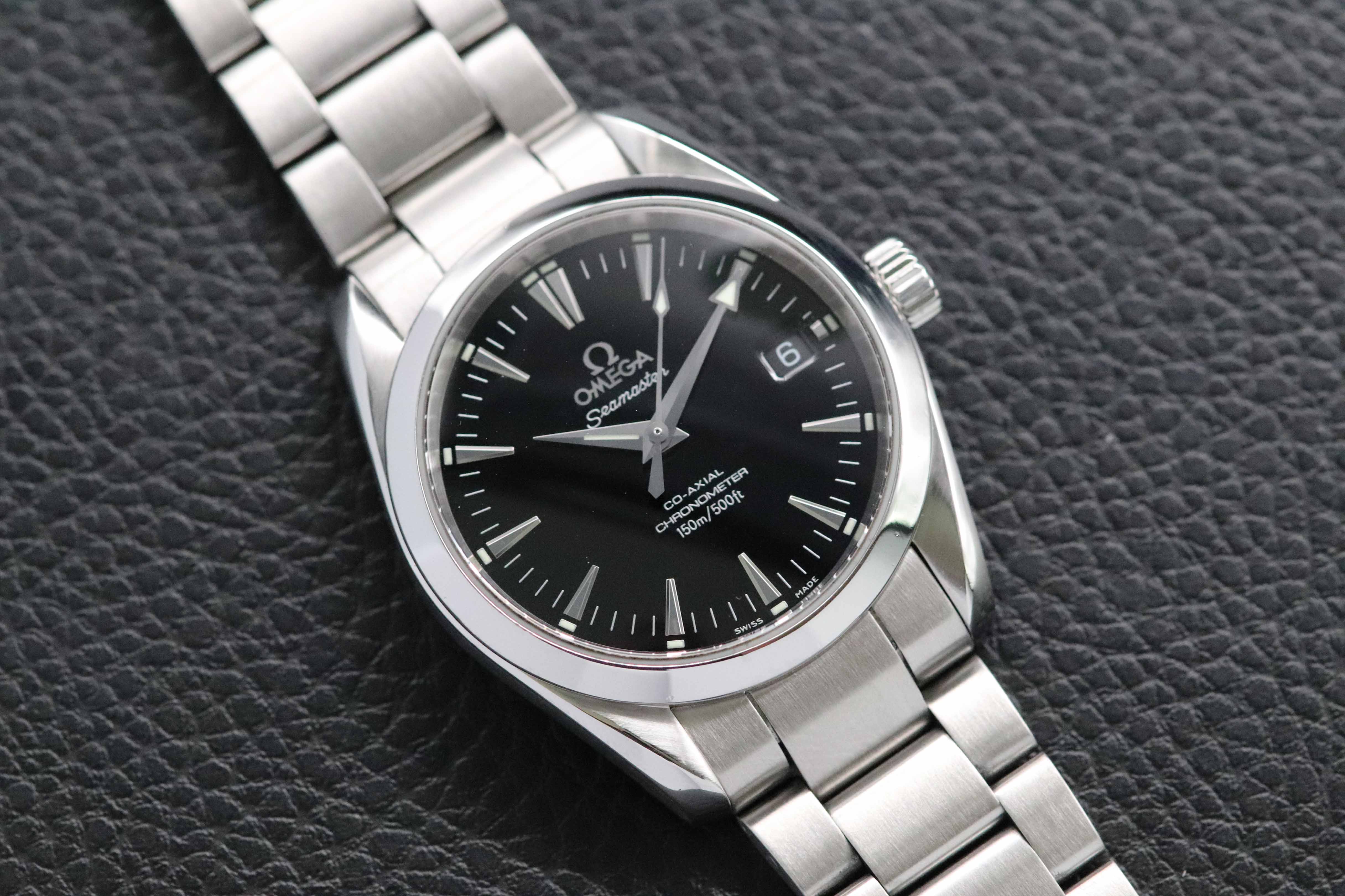 Omega Seamaster Aqua Terra 2504.50 Black Dial 2006