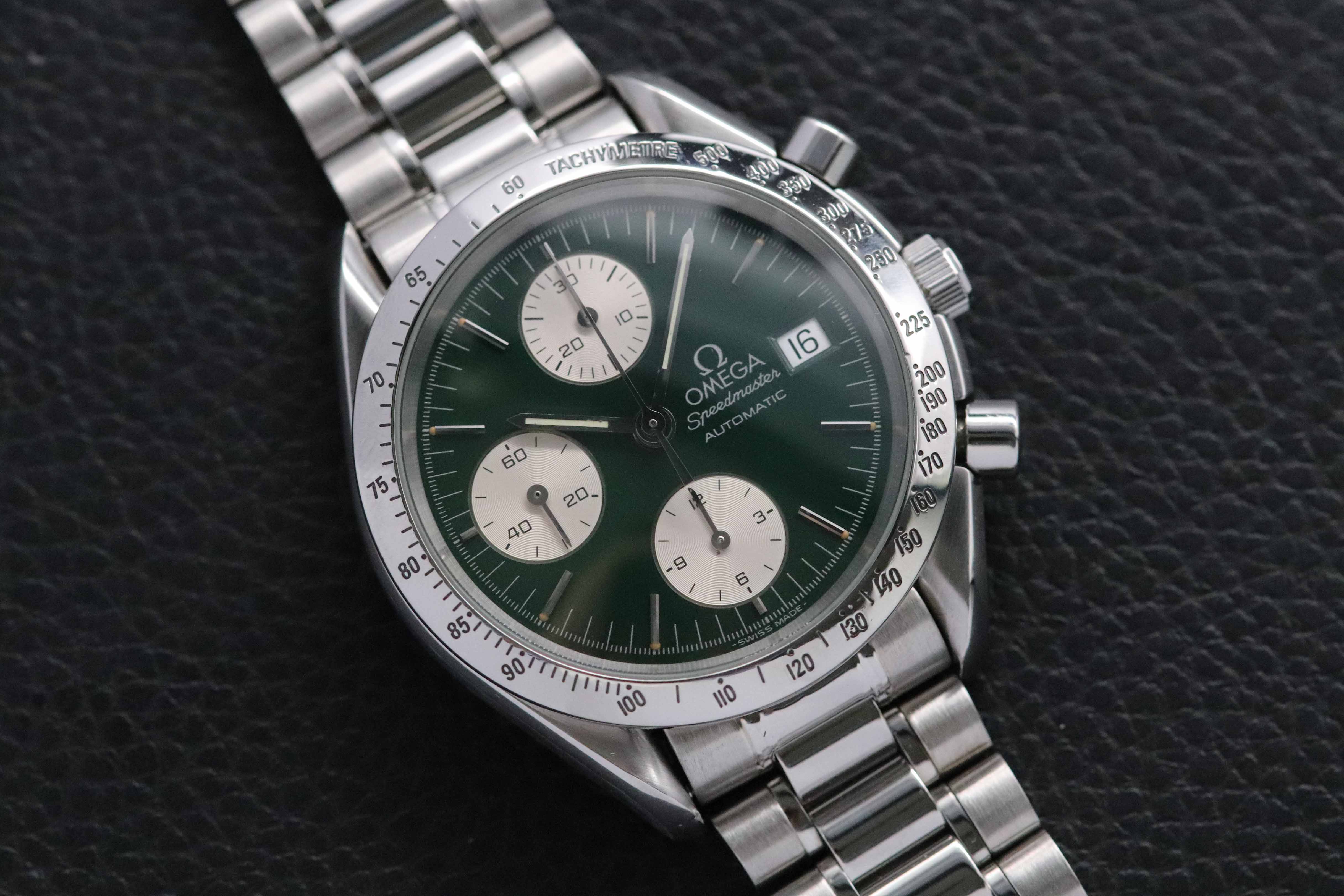 Omega Speedmaster Date 3511.70 Green Dial 1995