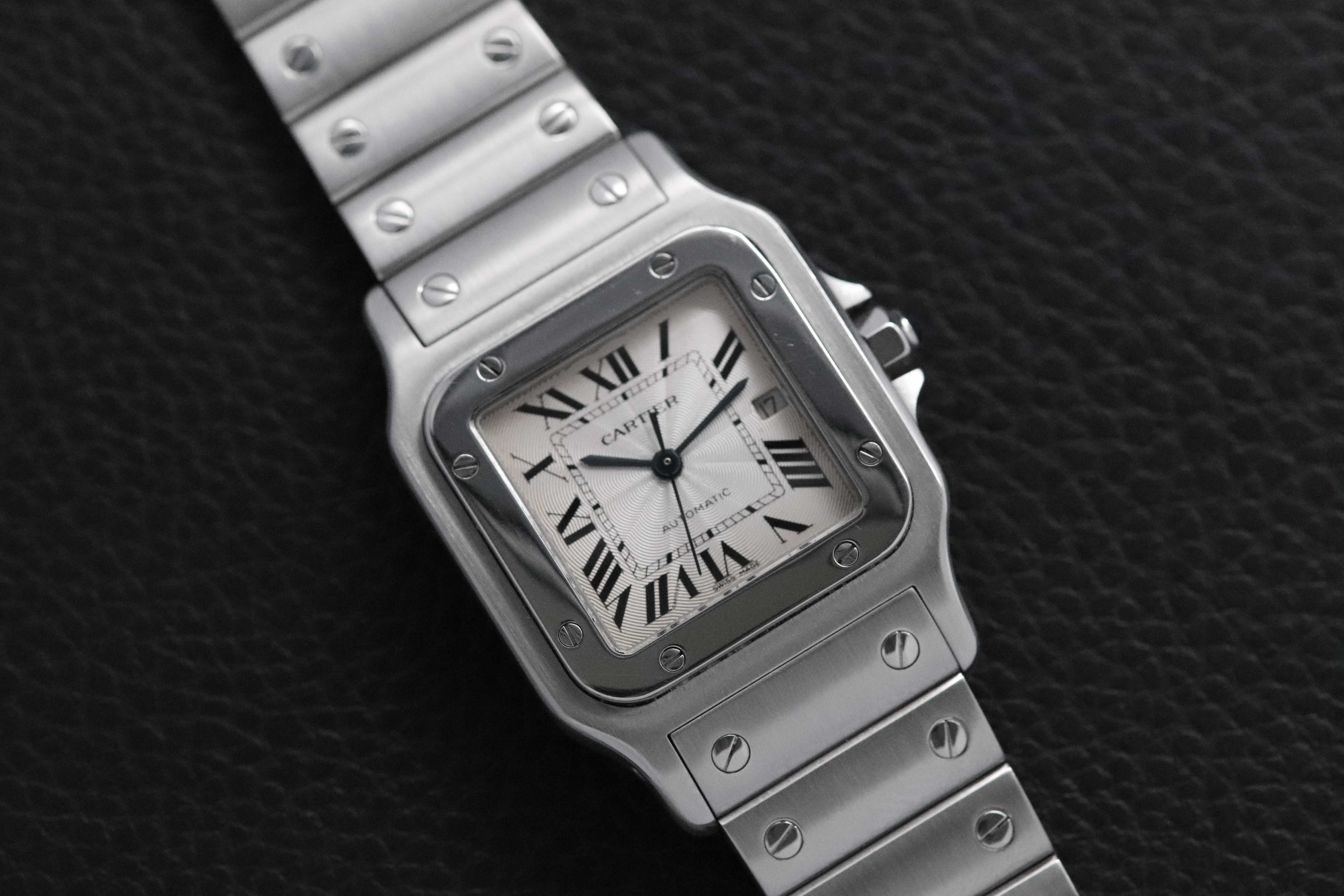 Cartier Santos Galbée 2319 White Dial 2004