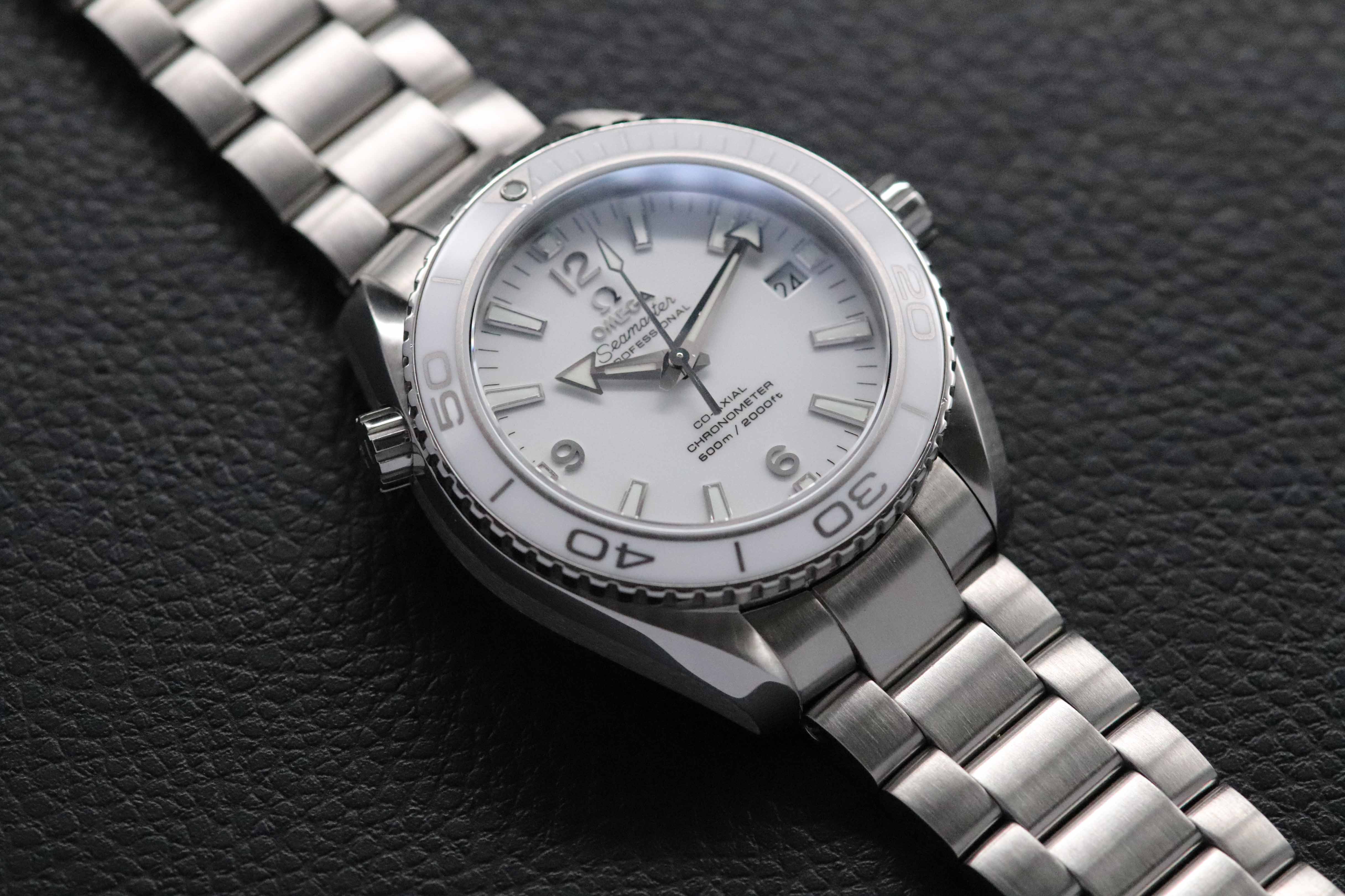 Omega Seamaster Planet Ocean 232.30.42.21.04.001 Complete Set 2018 Box + Papers