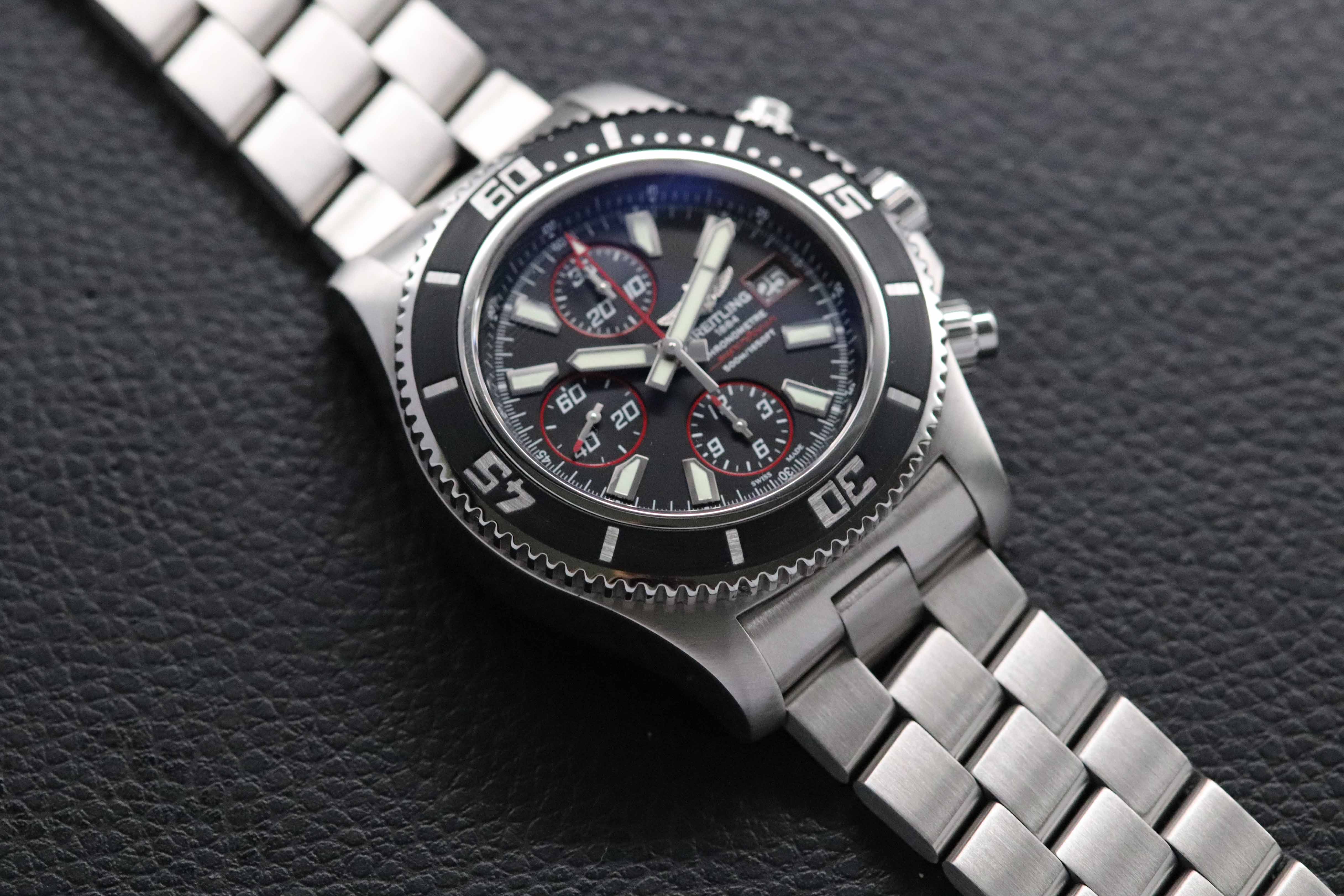 Breitling Superocean Cronógrafo II A13341, FULLSET de 2015, caja y PAPERS