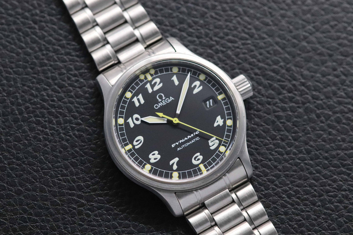 Omega Dynamic 5200.50 Black Dial 1998