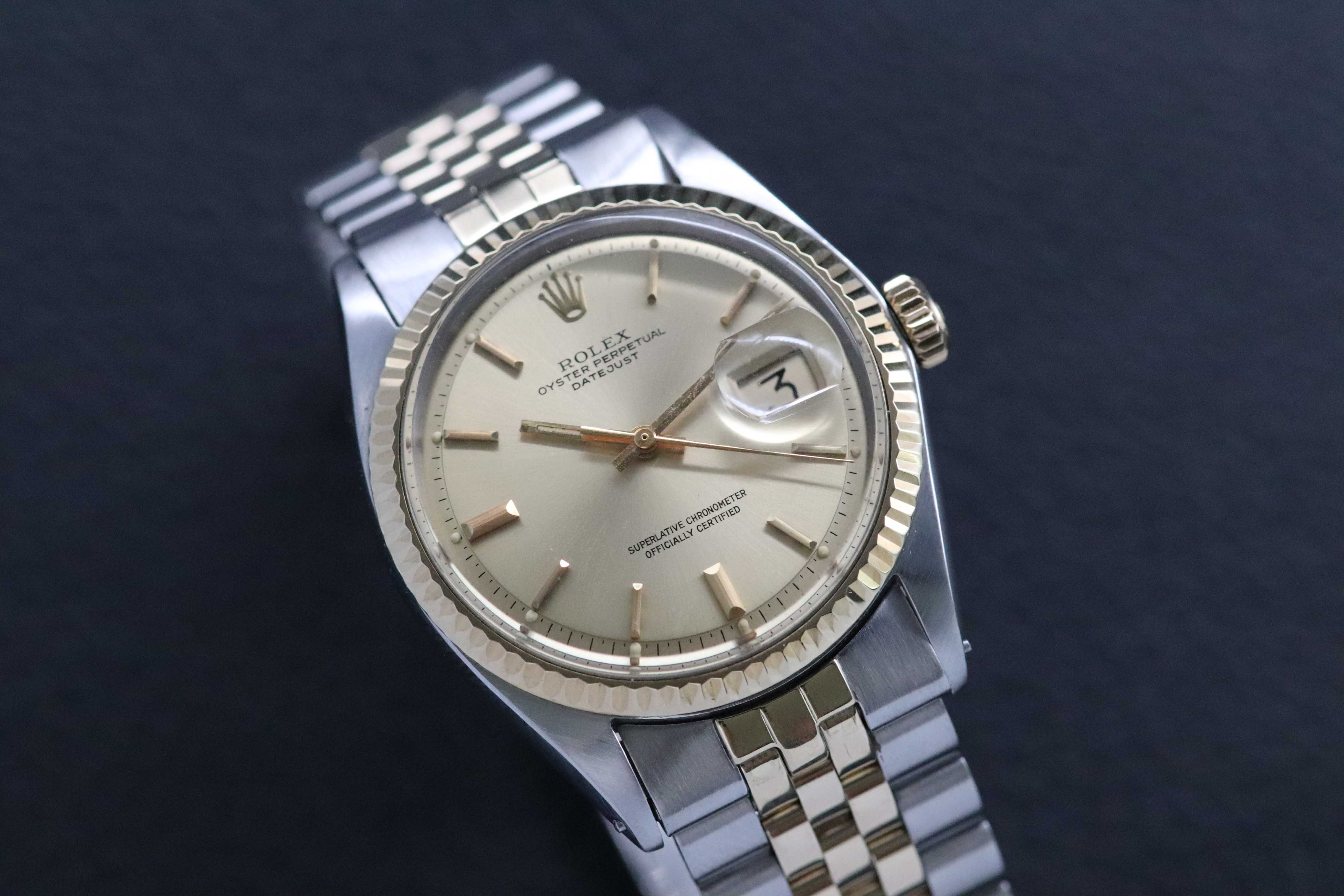 Rolex Datejust 1601 Champagne Dial 1970