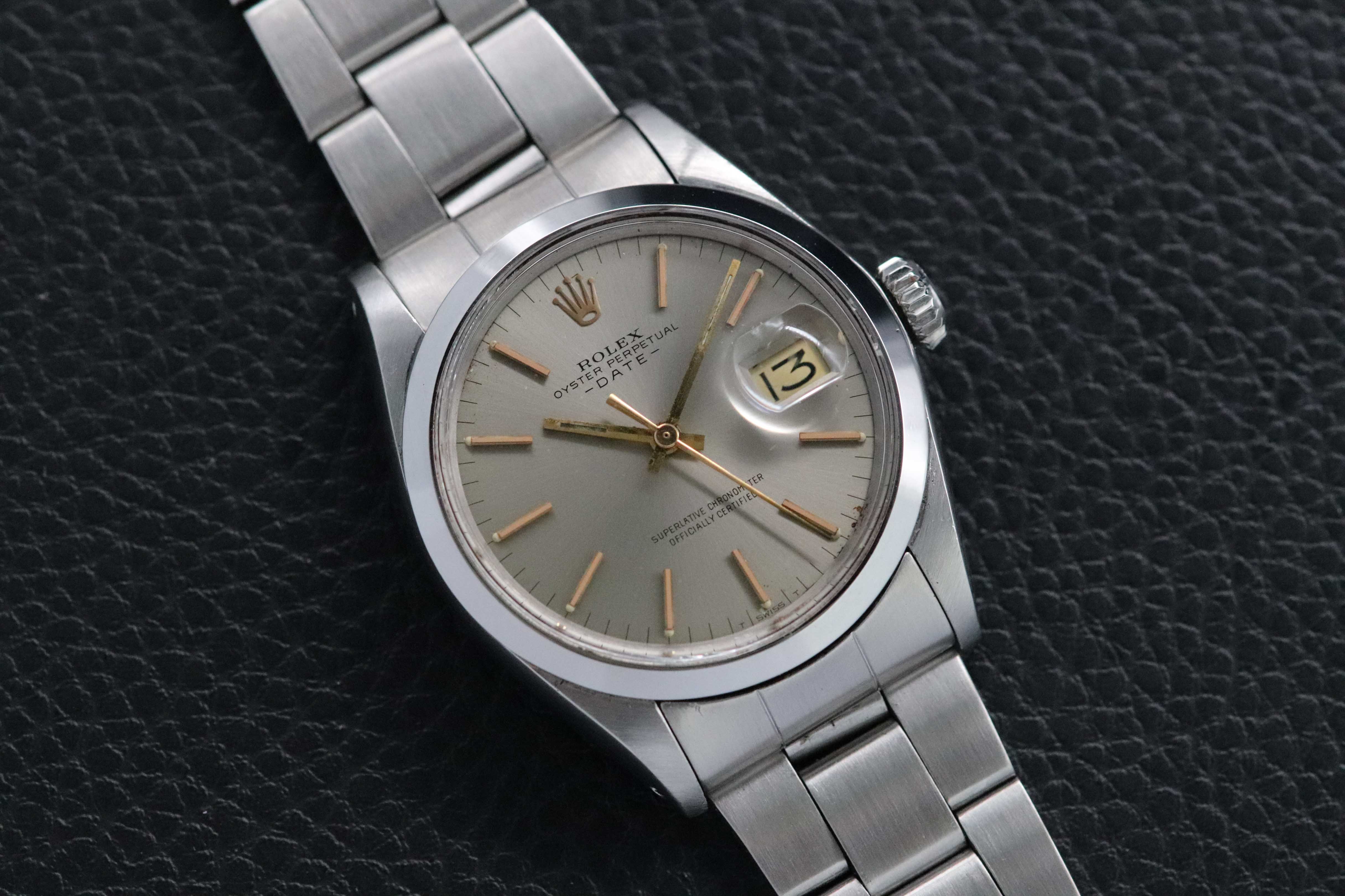 Rolex Date 1500 Grey Dial 1971