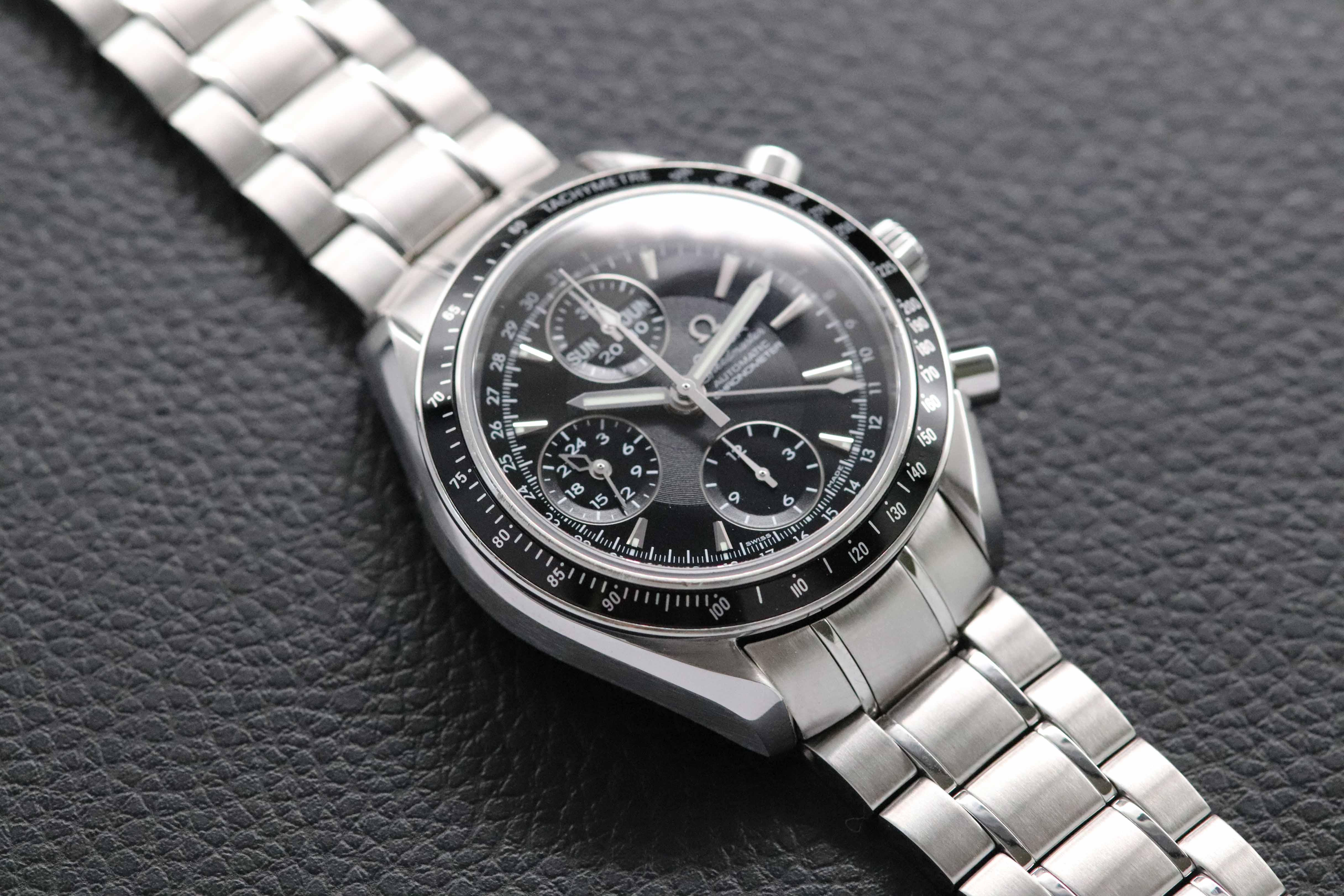 Omega Speedmaster Day Date 3220.50 Complete Set 2012 Box + Papers