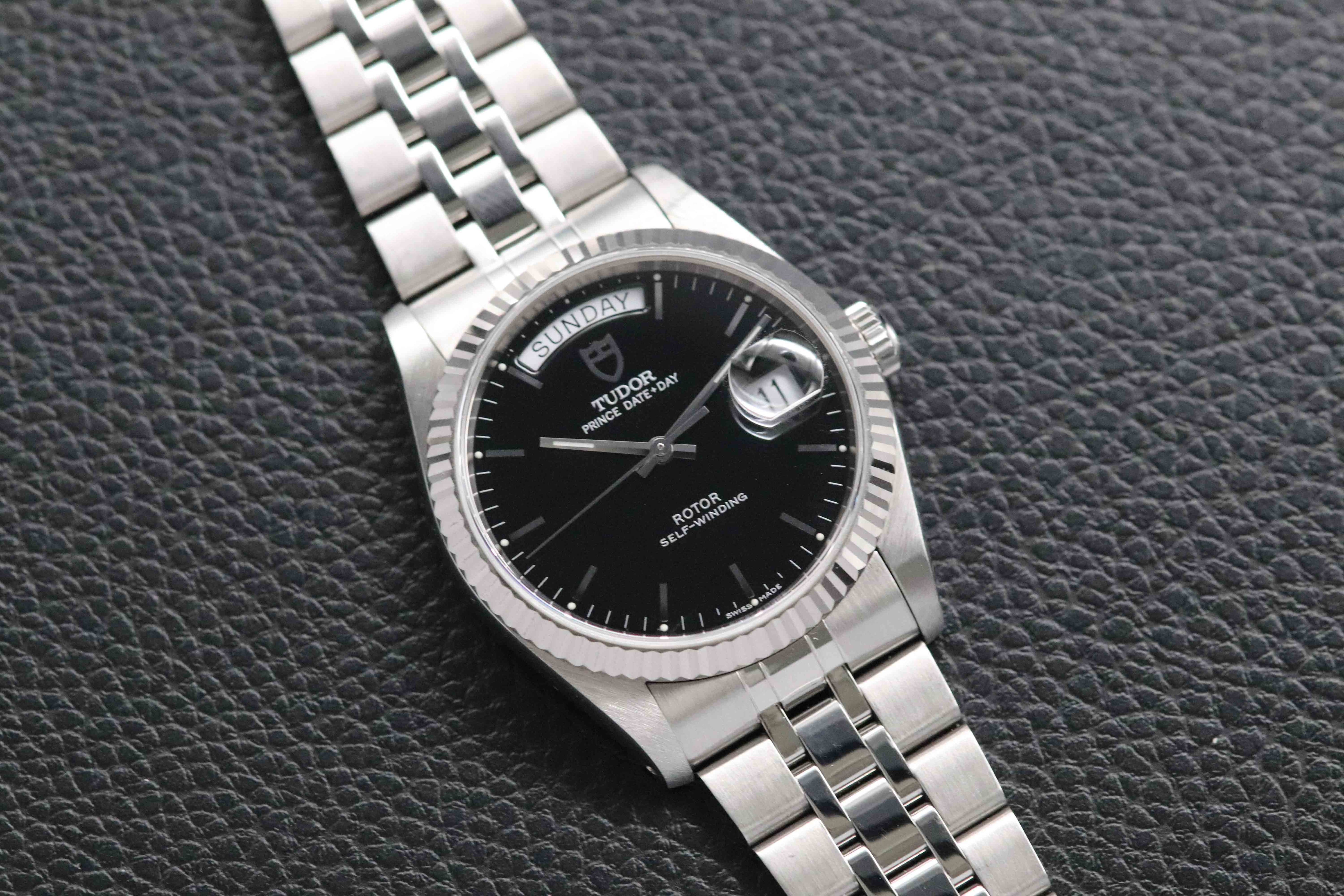 Tudor Prince Date-Day 76214 Black Dial 2008
