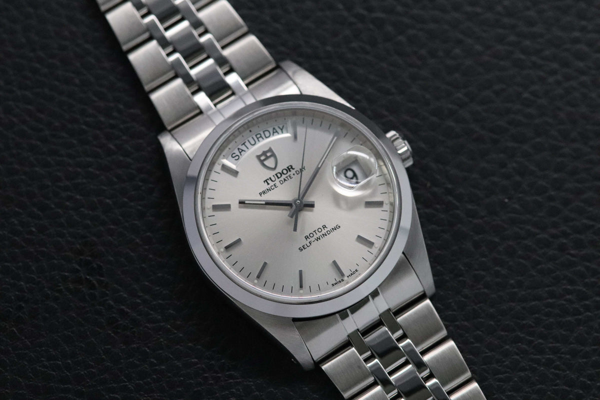 Tudor Date-Day 76200 Silver Dial 2012