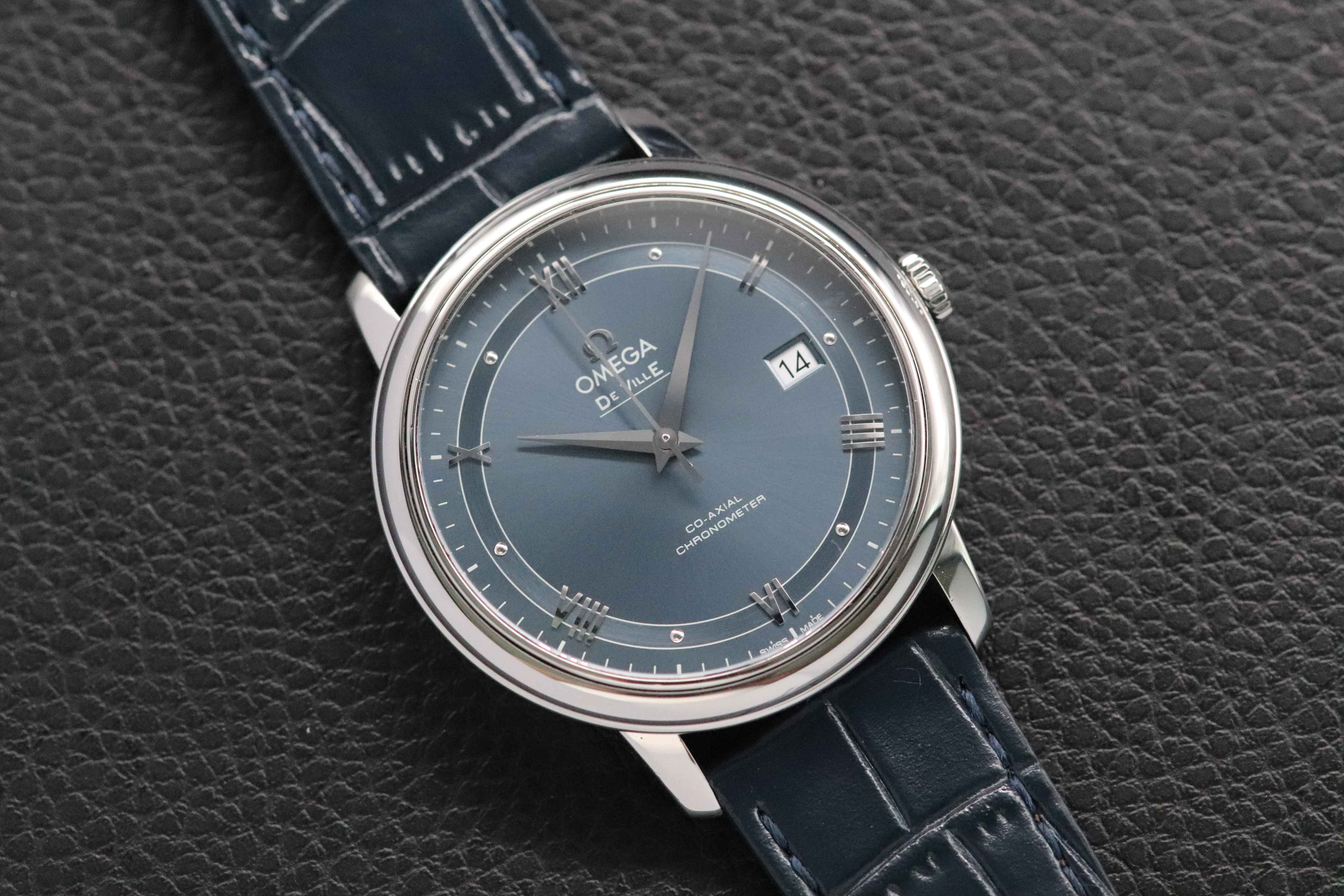Omega De Ville Prestige 424.13.40.20.03.002 Silver Dial 2018