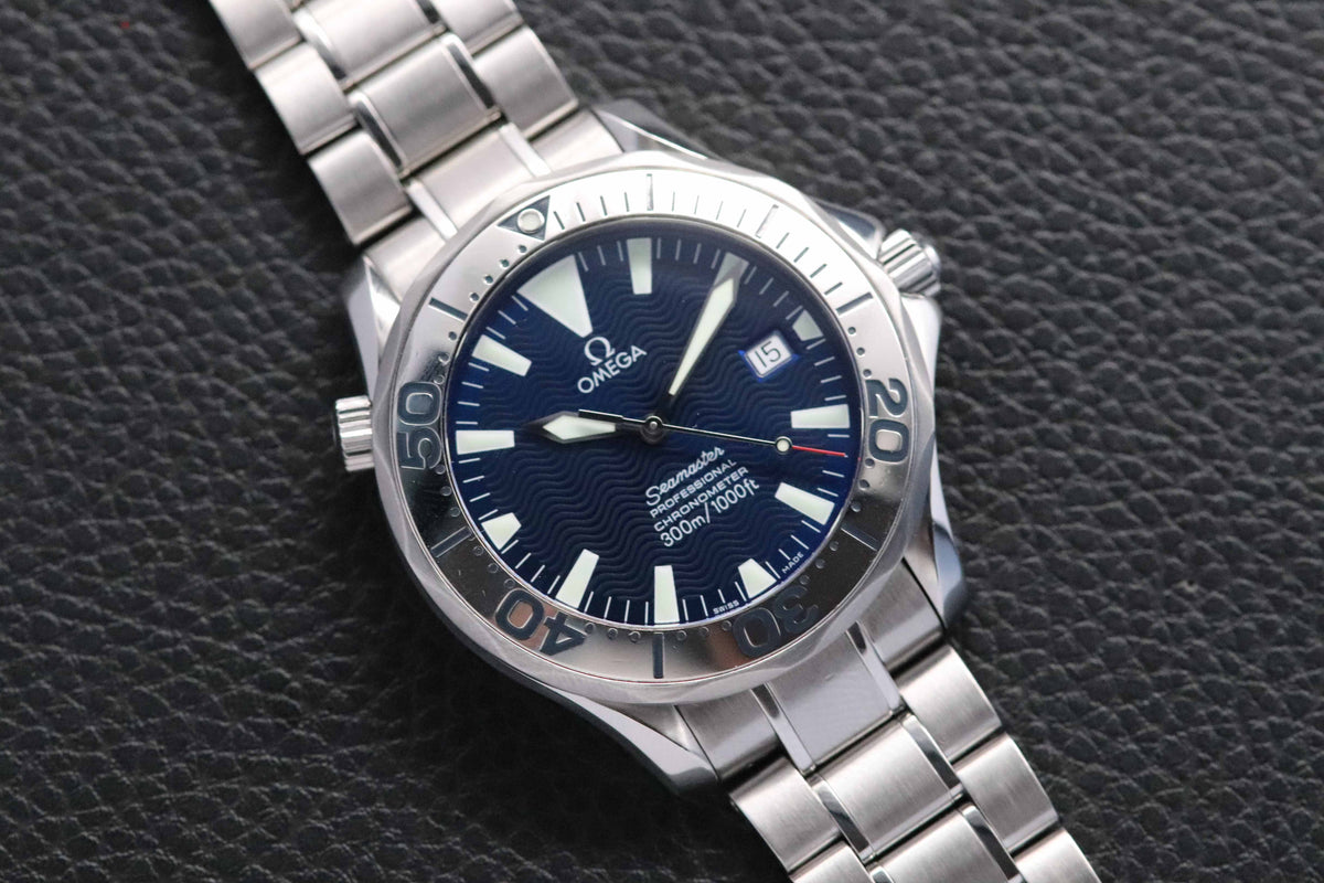 Omega Seamaster Diver 2255.80 Blue Dial 2007