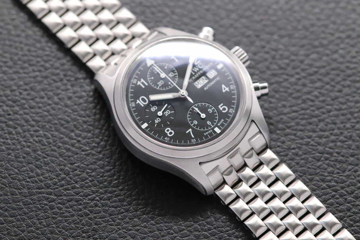 IWC Fliegerchronograph IW370607 Fullset 2002 Box+Papers