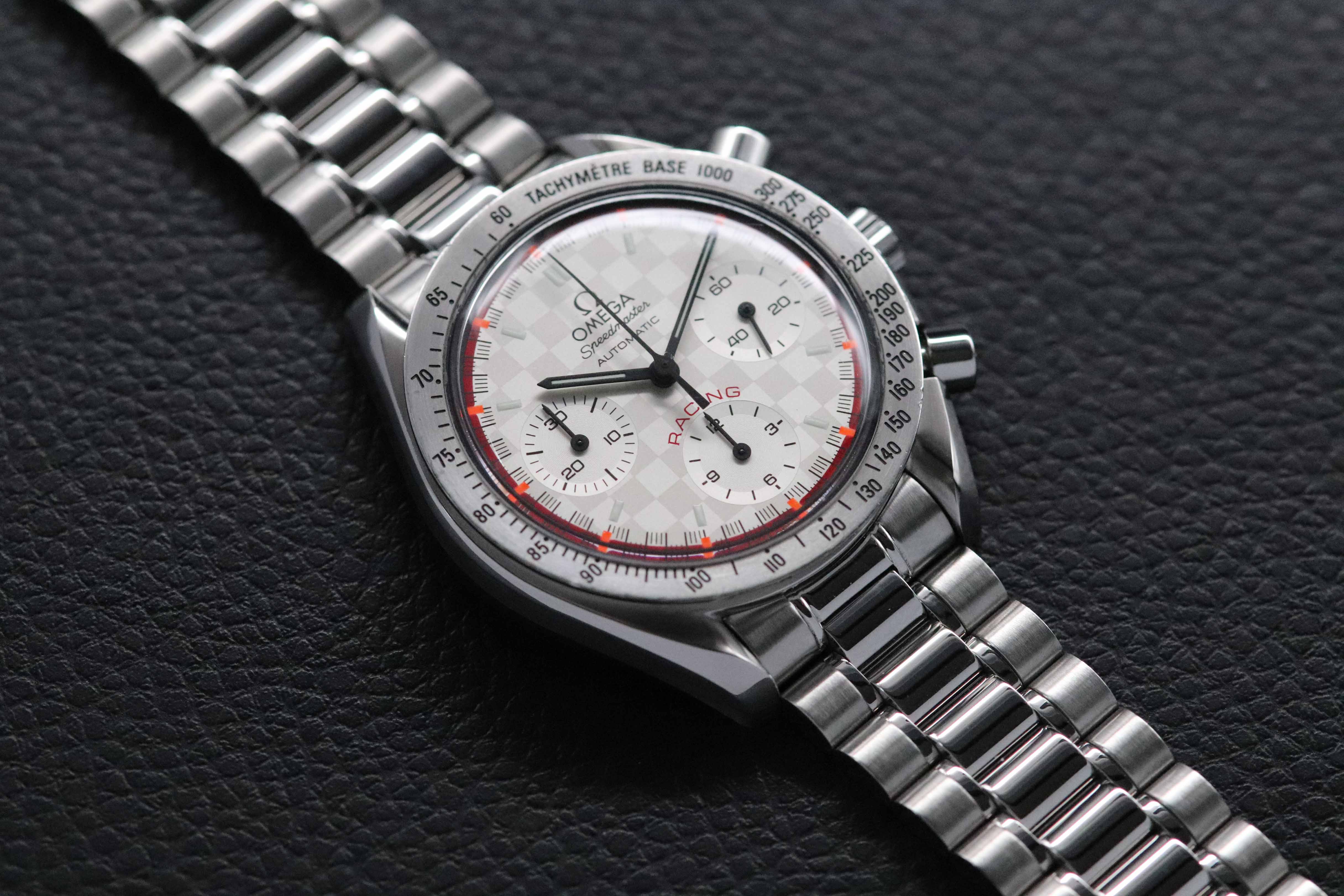 Omega Speedmaster Racing Michael Schumacher 3517.30 FULLSET 2001 Scatola + PAPERS