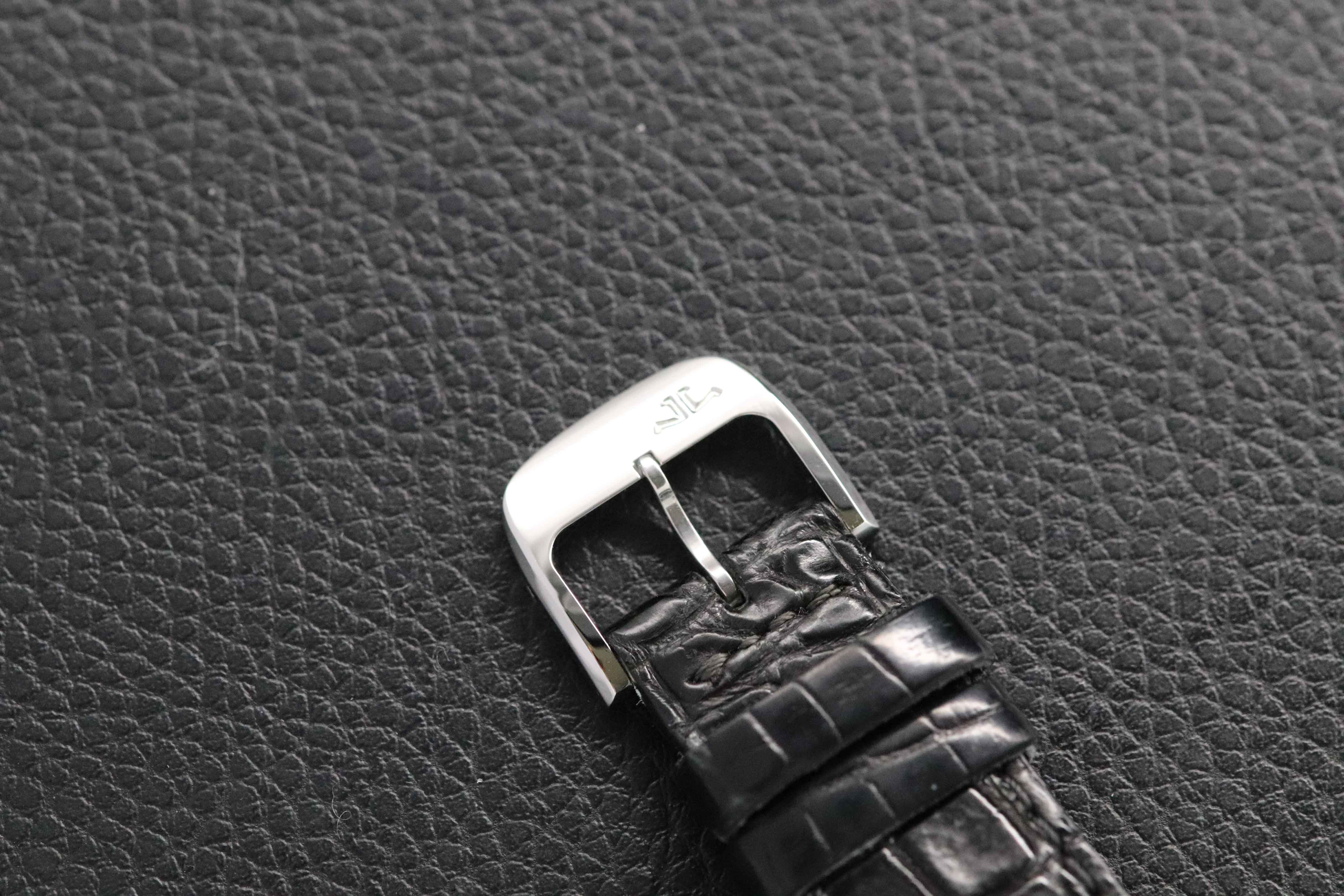 Jaeger-LeCoultre Master Ultra Thin 145.8.79.S Quadrante argento 2002