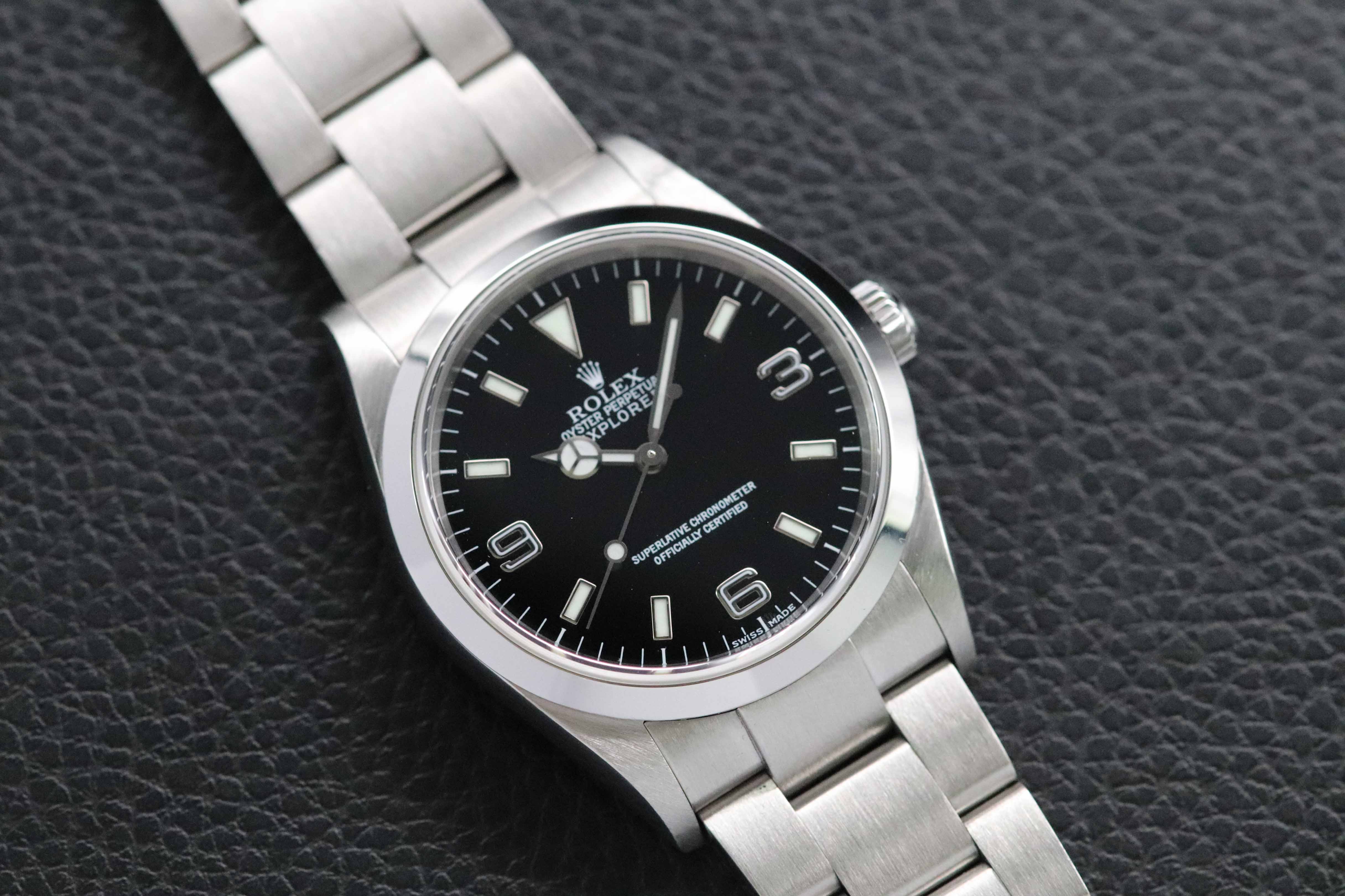 Rolex Explorer 114270 Complete Set 2002 Box + Papers