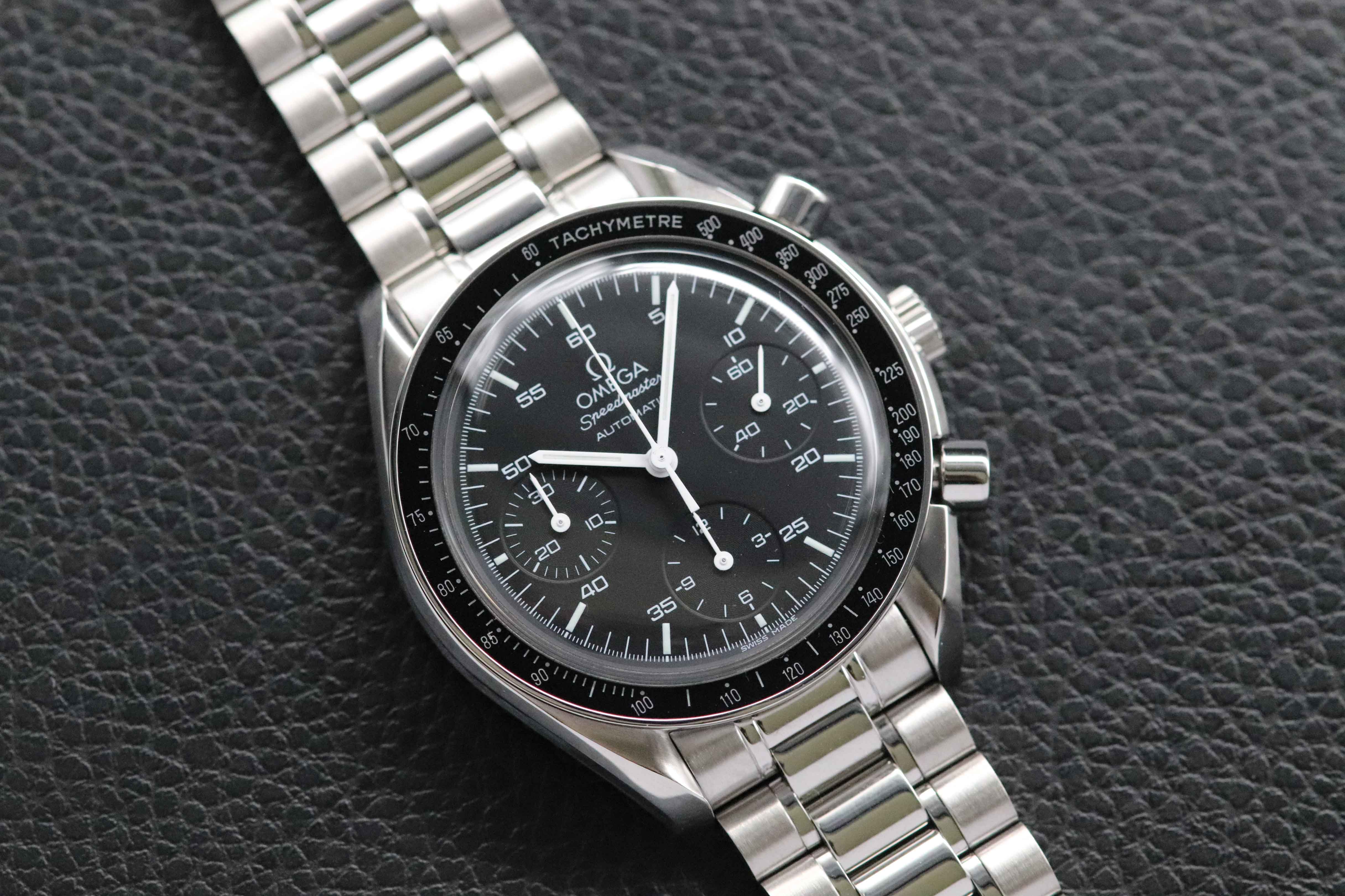 Omega Speedmaster Reduced 3510.50 Complete Set 2002 Box + Papers