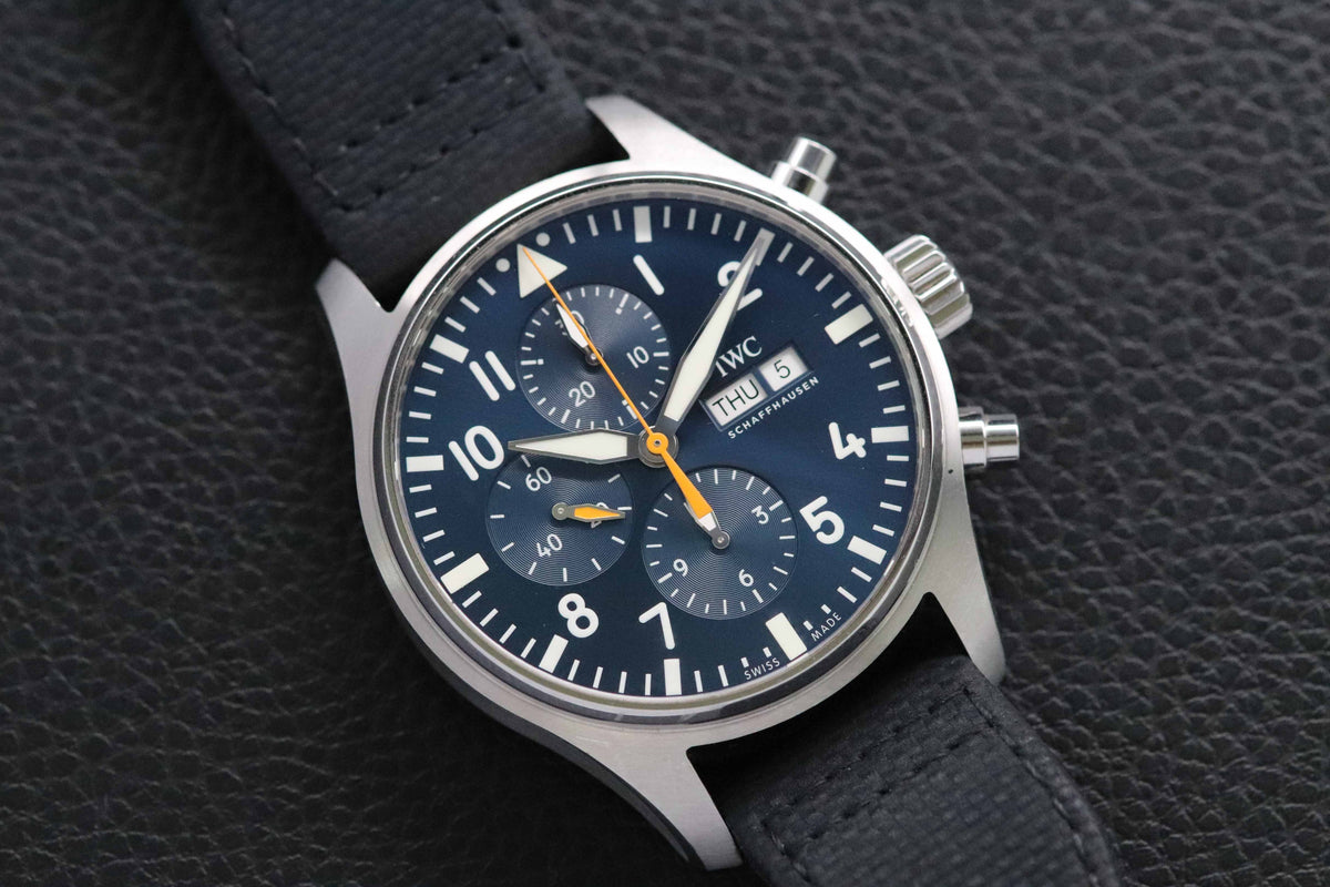 IWC Fliegeruhr Chronograph IW377729 Fullset 2021 Box+Papers