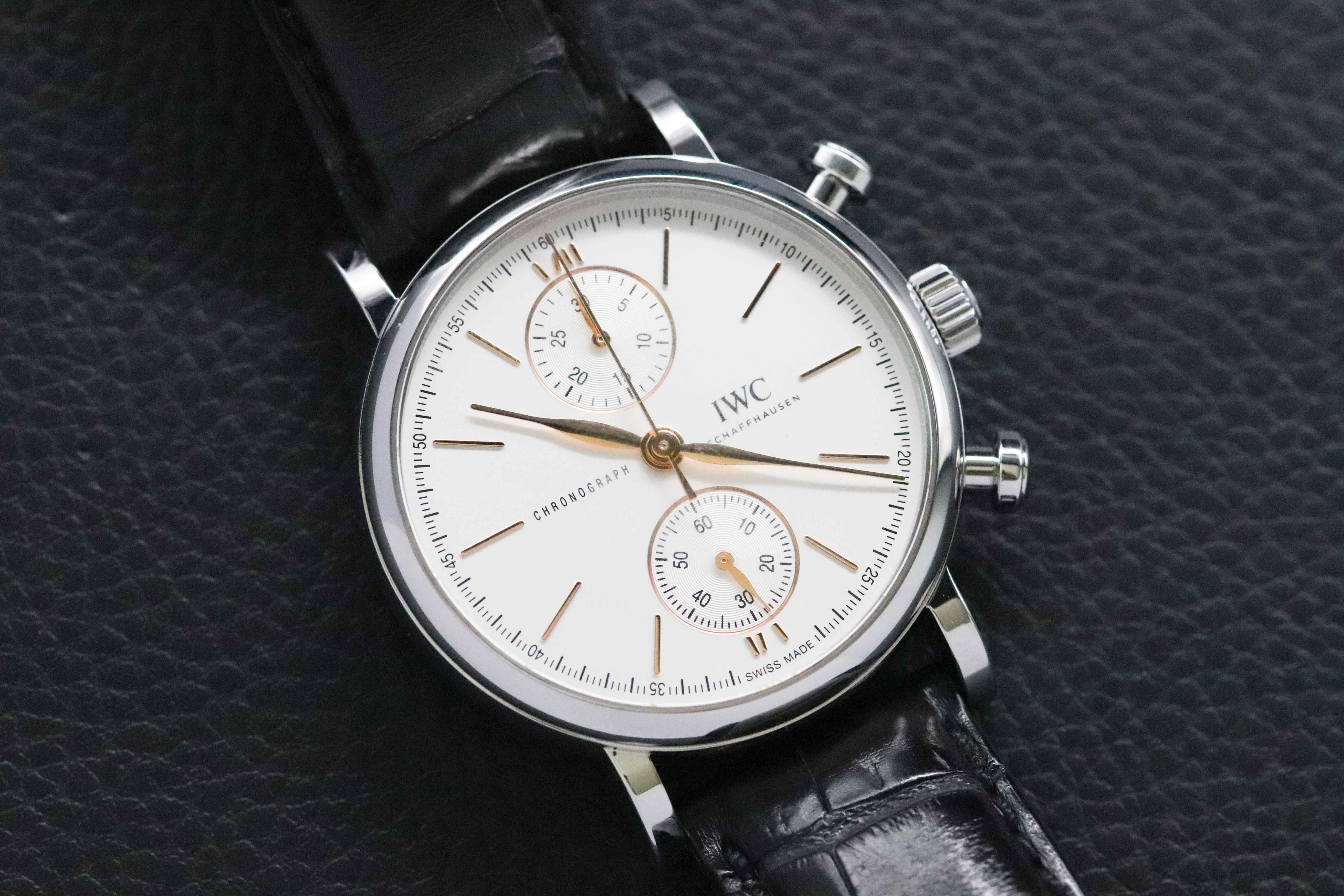 IWC Portofino Chronograph IW391406 Complete Set 2022 Box + Papers