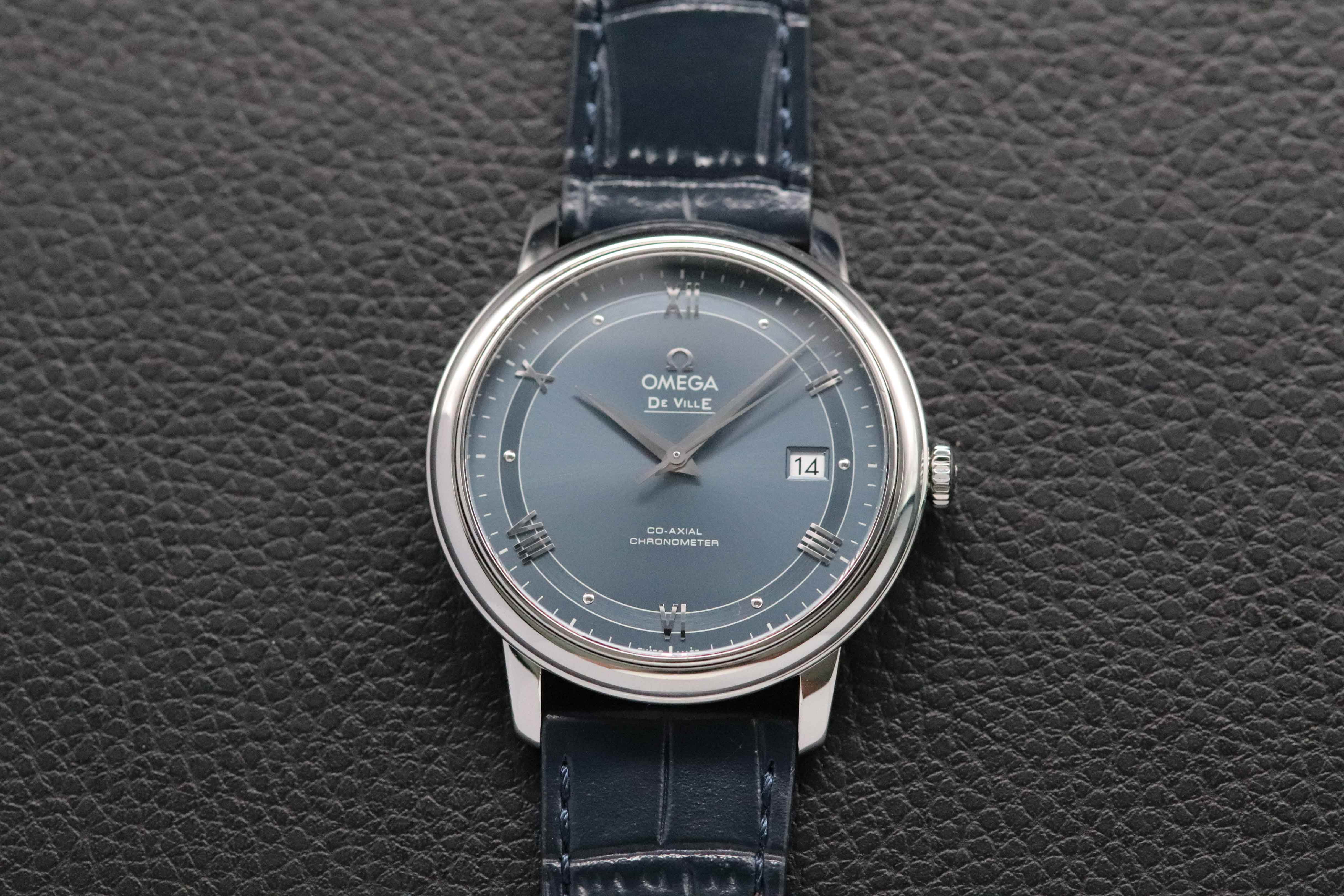 Omega De Ville Prestige 424.13.40.20.03.002 Esfera plateada 2018