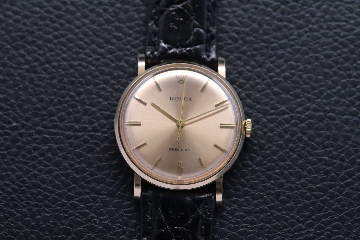 Rolex Precision 9659 Champagne Dial 1964