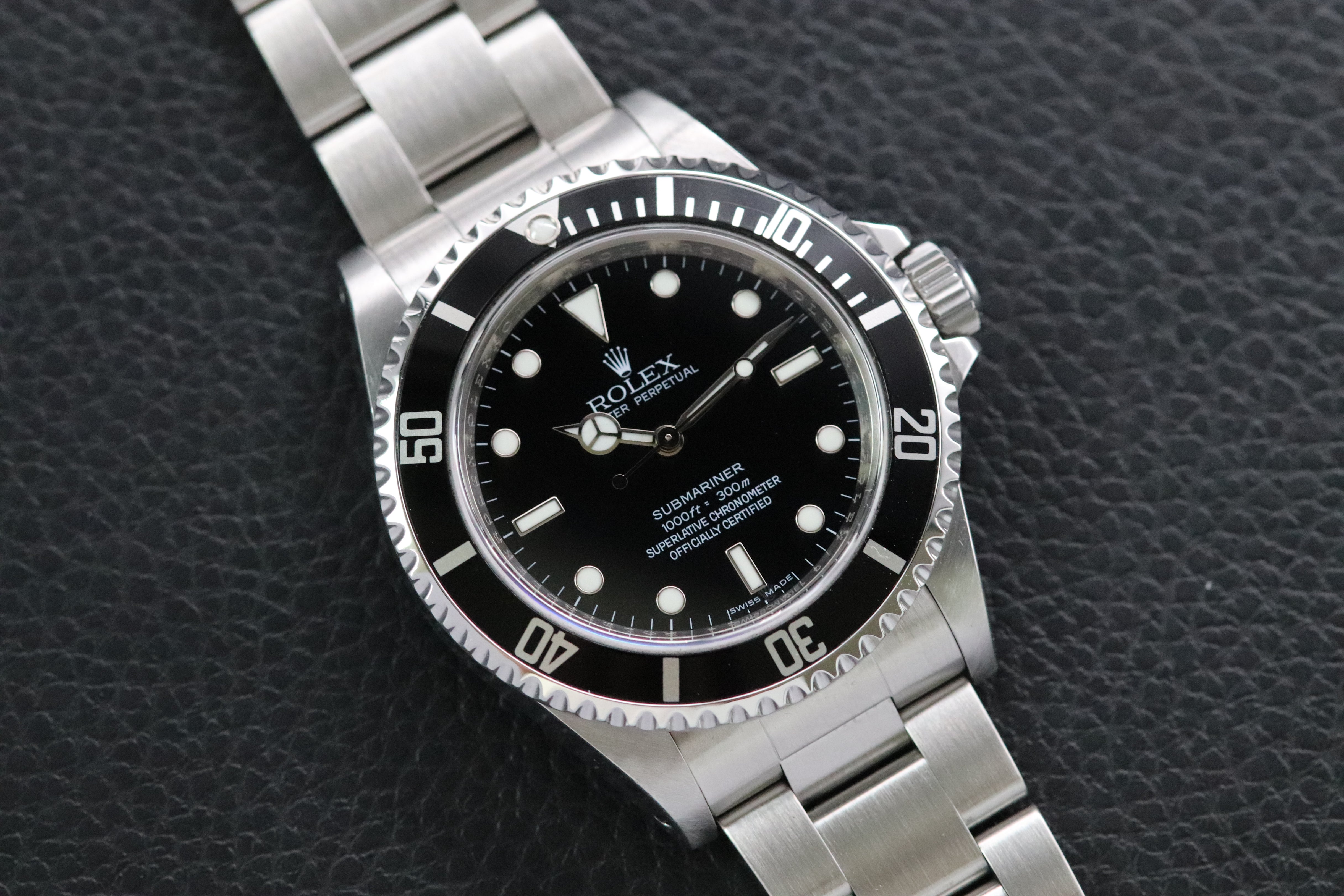 Rolex Submariner 14060M Rehaut Fullset 2013 Scatola+carteggiatura