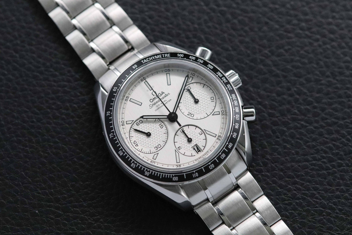 Omega Speedmaster Racing 326.30.40.50.02.001 White Dial 2018