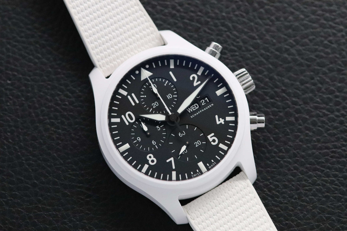 IWC Pilot's Watch Chronograph Top Gun IW389105 Fullset 2024 Box+Papers