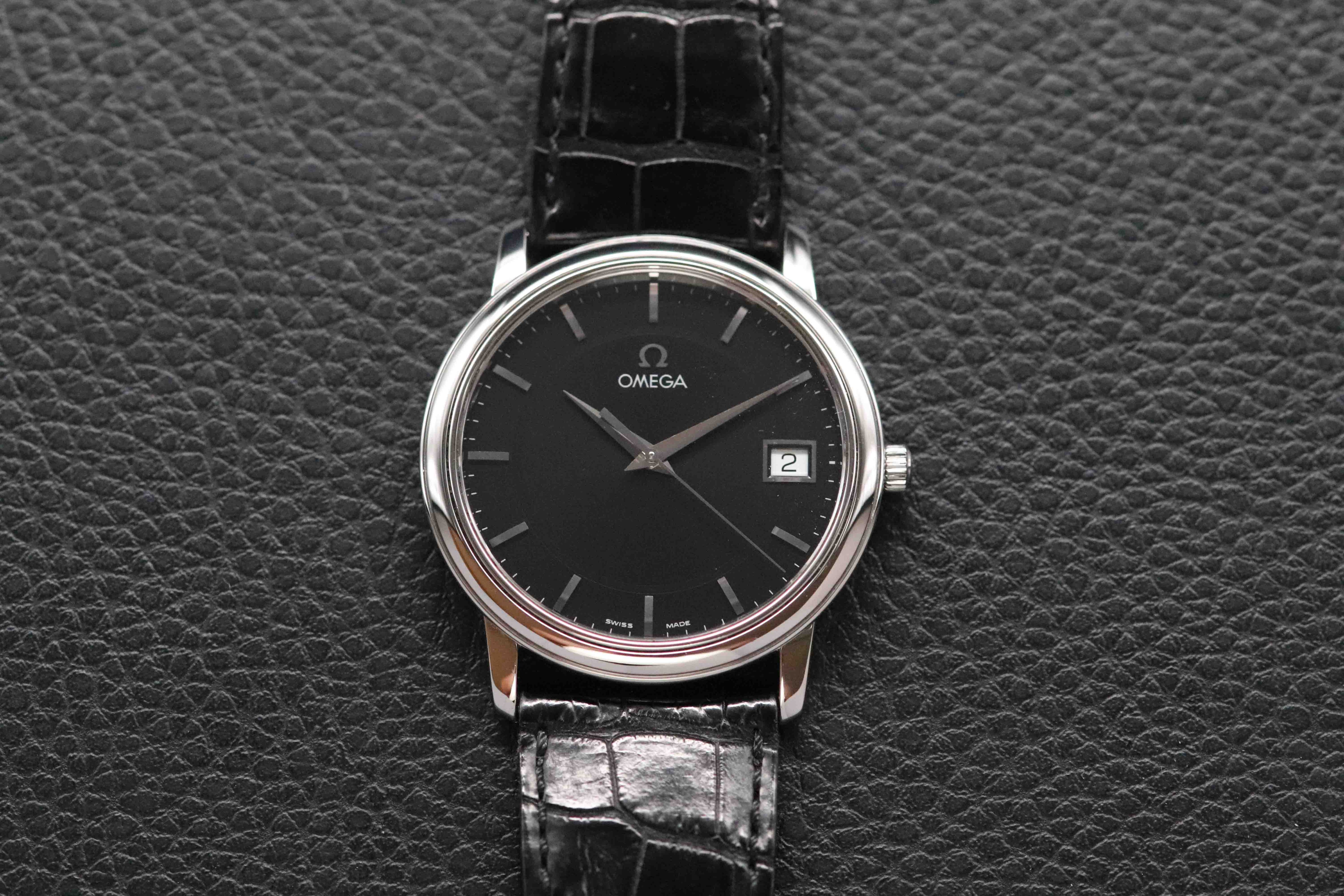 Omega De Ville 4580.51 Black Dial