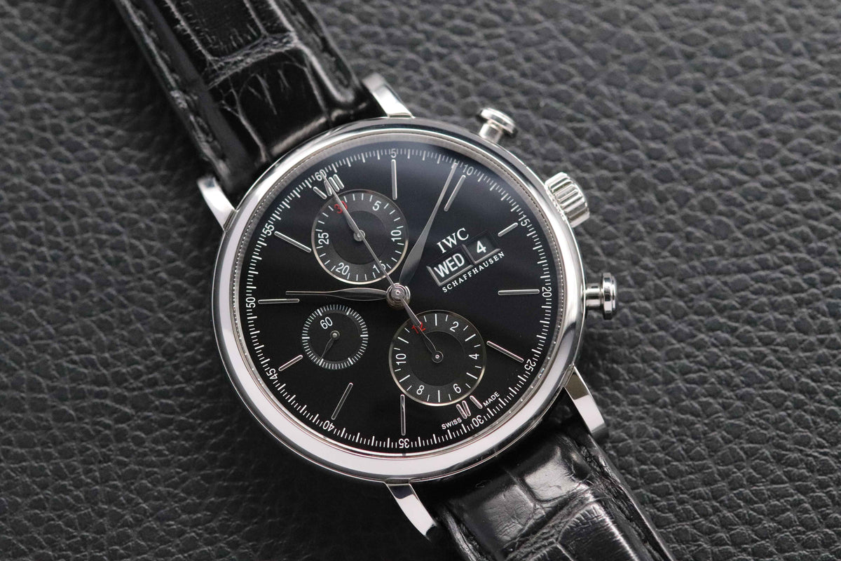 IWC Portofino Chronograph IW391029 Fullset 2019 Box+Papers