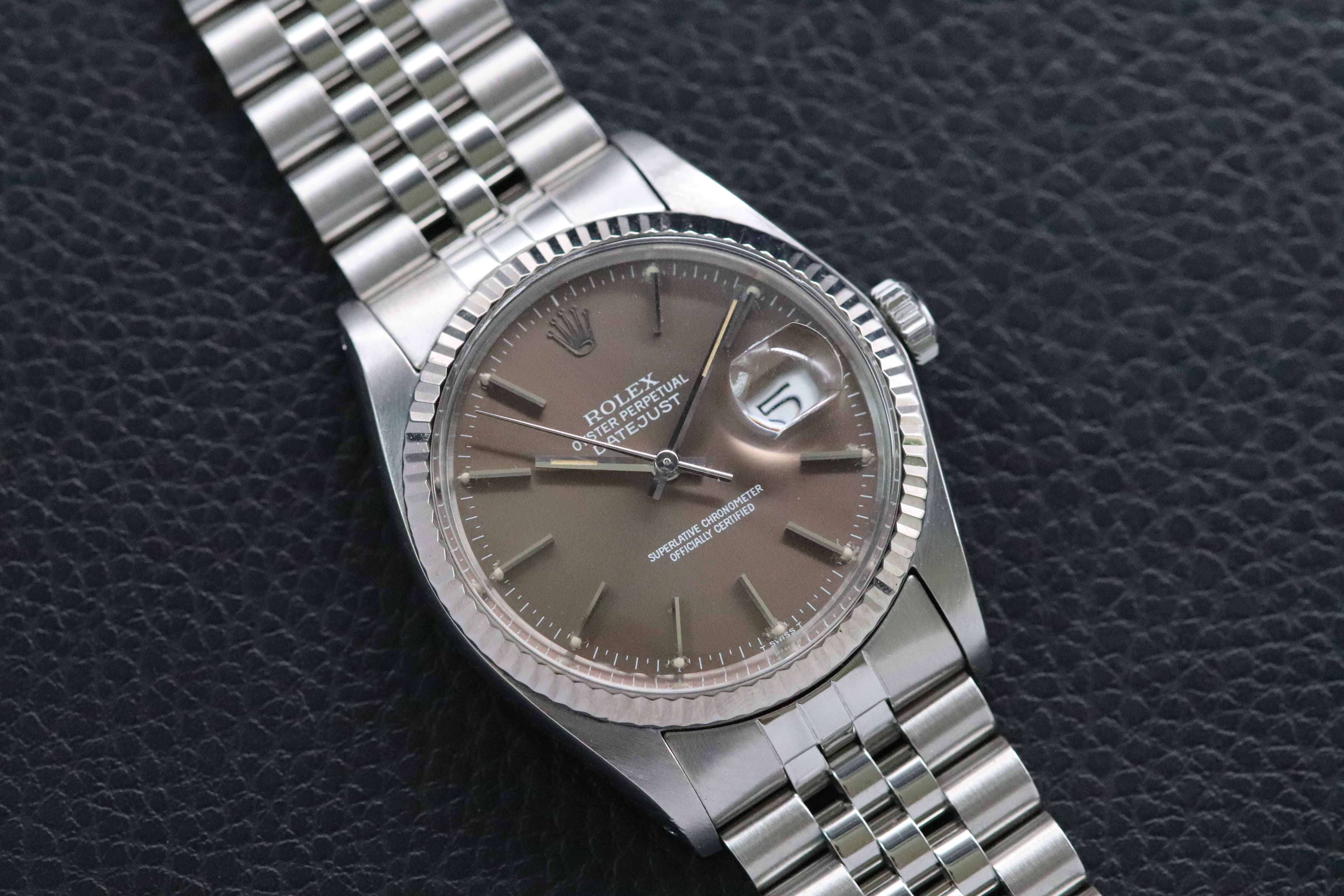 Rolex Datejust 16014, FULLSET de 1984, avec boîte et PAPERS